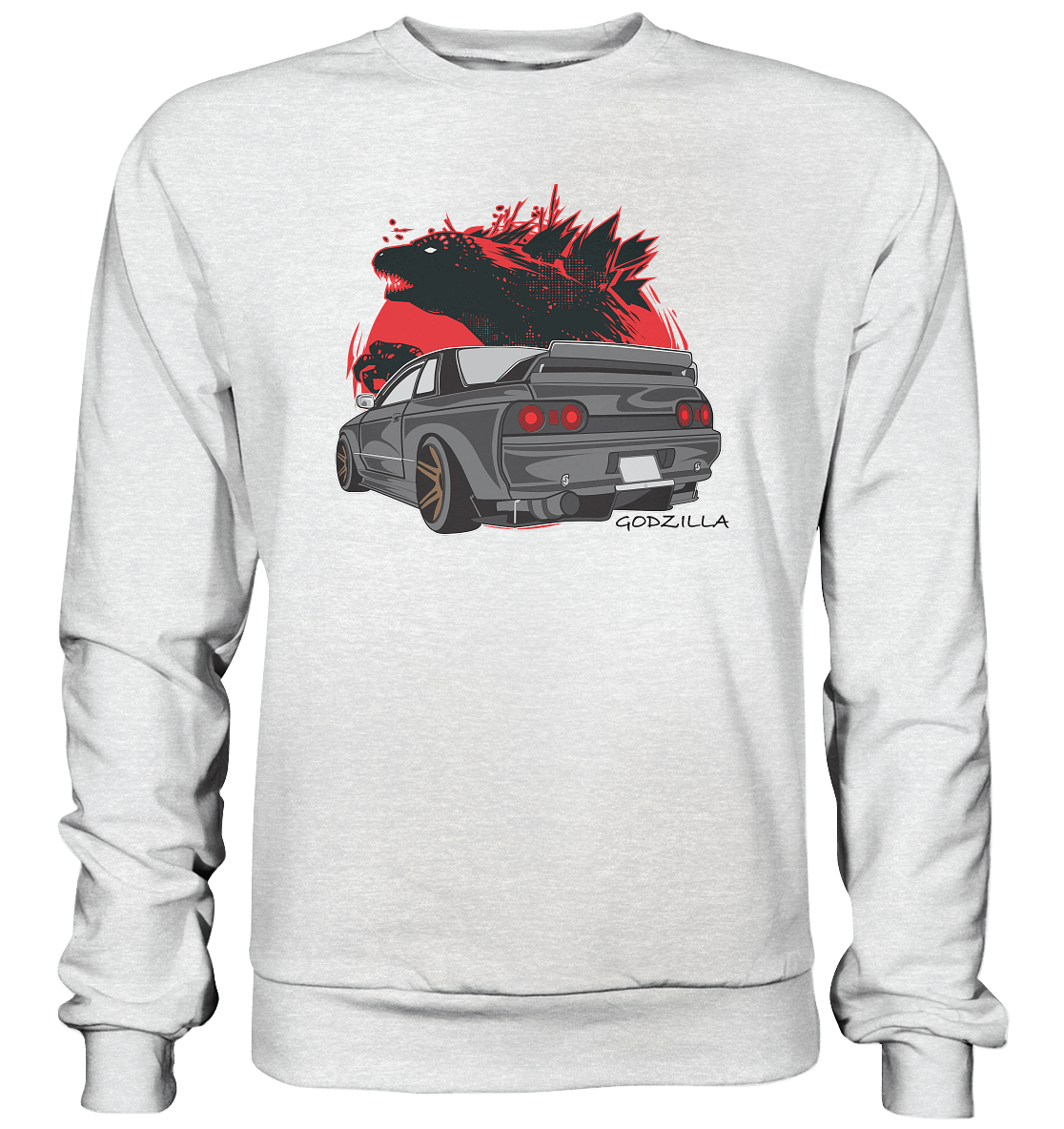 Godzilla R32 GTR - Premium Sweatshirt - MotoMerch.de