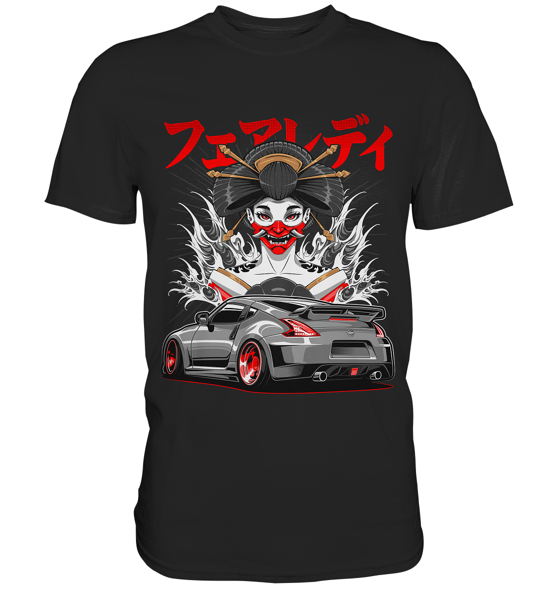 Hannya 370Z - Premium Shirt - MotoMerch.de