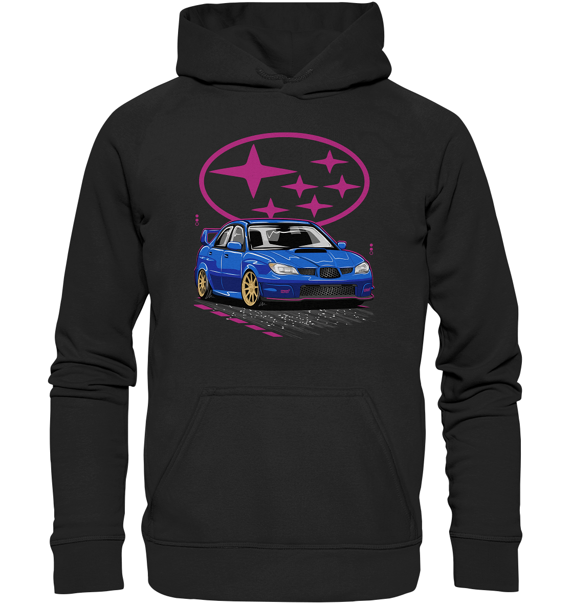 Hawkeye WRX STI - Basic Unisex Hoodie XL - MotoMerch.de