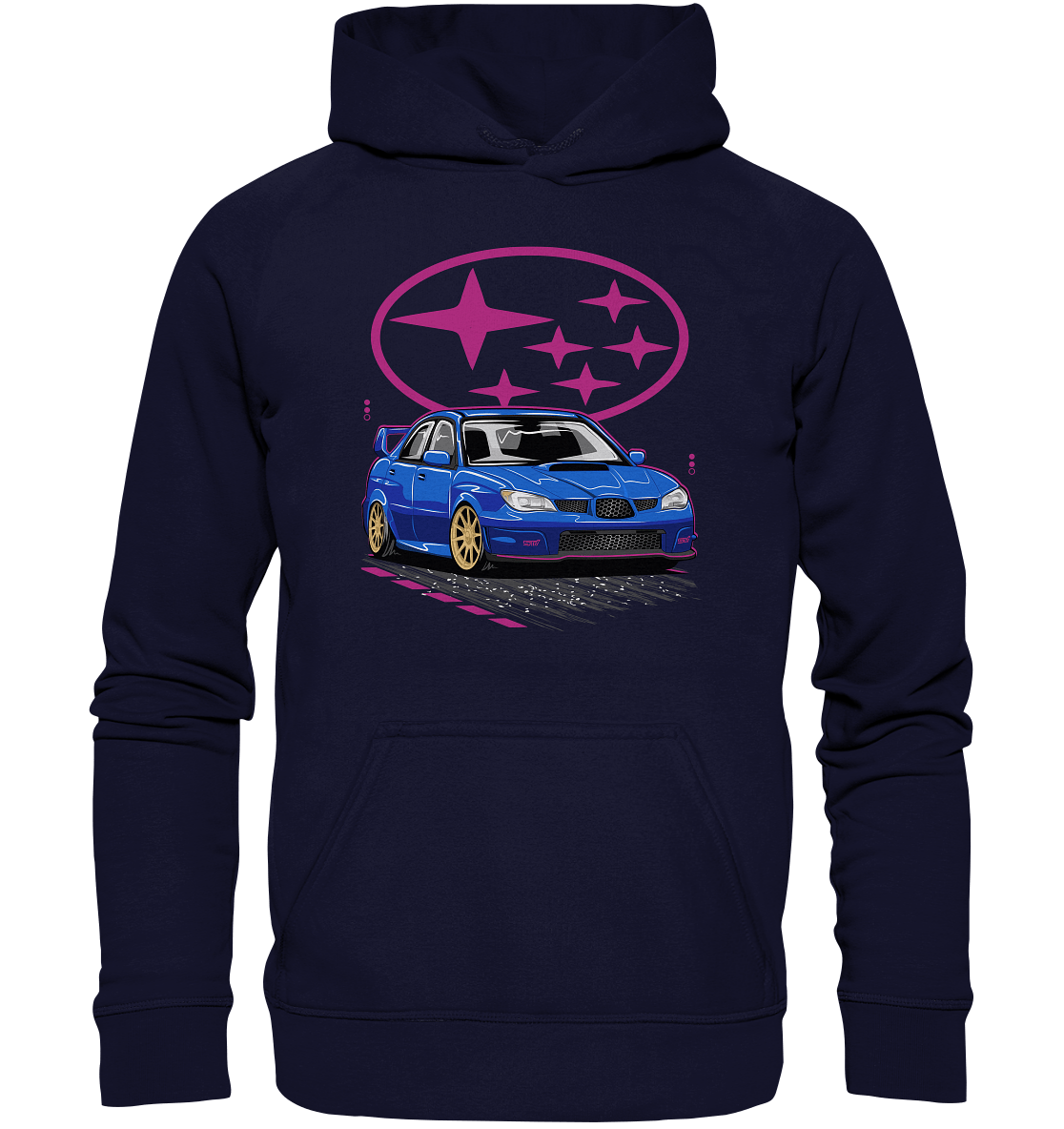 Hawkeye WRX STI - Basic Unisex Hoodie XL - MotoMerch.de