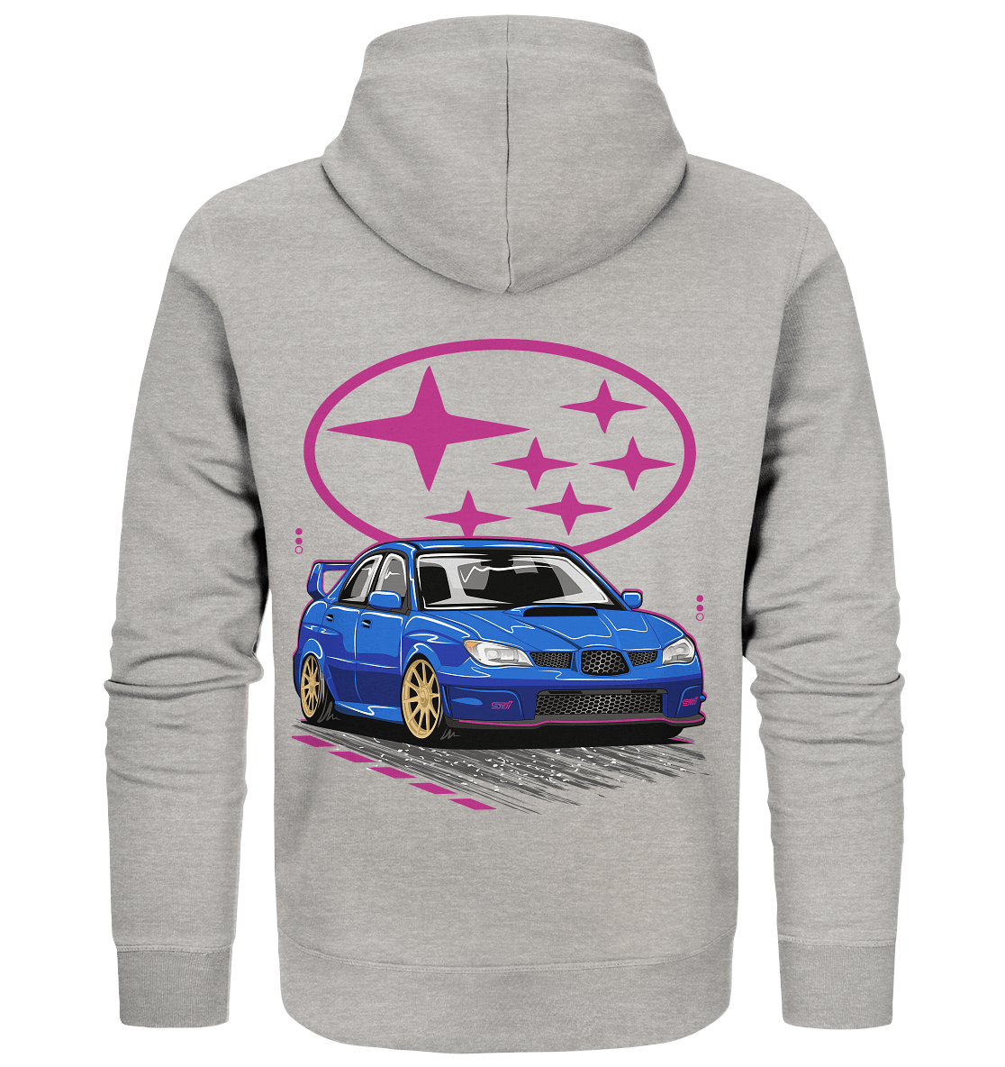 Hawkeye WRX STI - Organic Zipper - MotoMerch.de