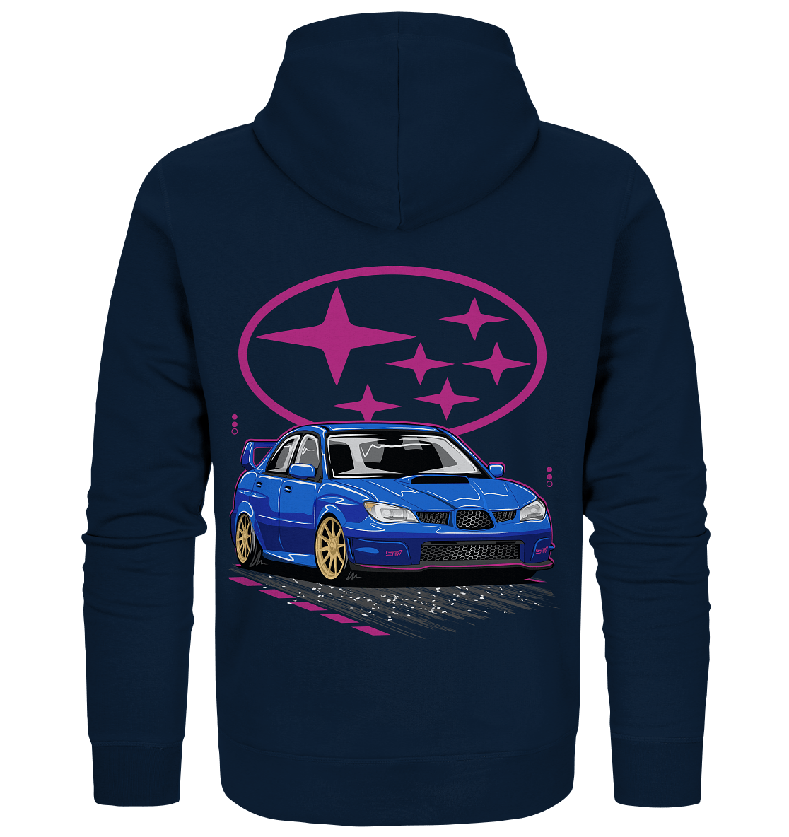 Hawkeye WRX STI - Organic Zipper - MotoMerch.de