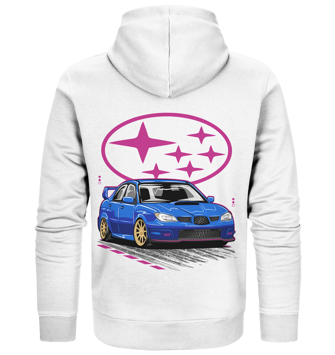 Hawkeye WRX STI - Organic Zipper - MotoMerch.de