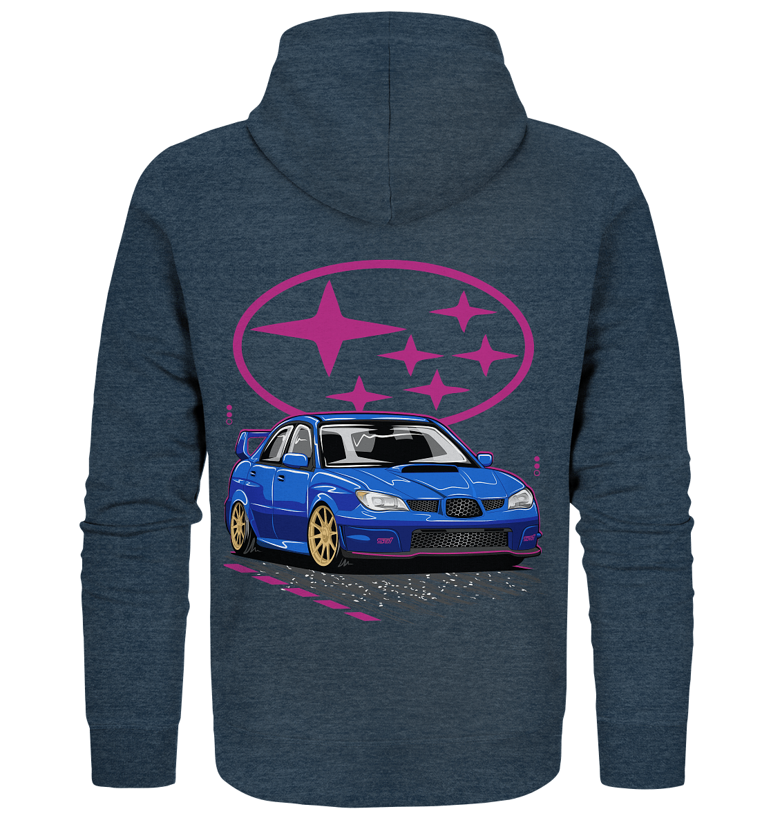 Hawkeye WRX STI - Organic Zipper - MotoMerch.de