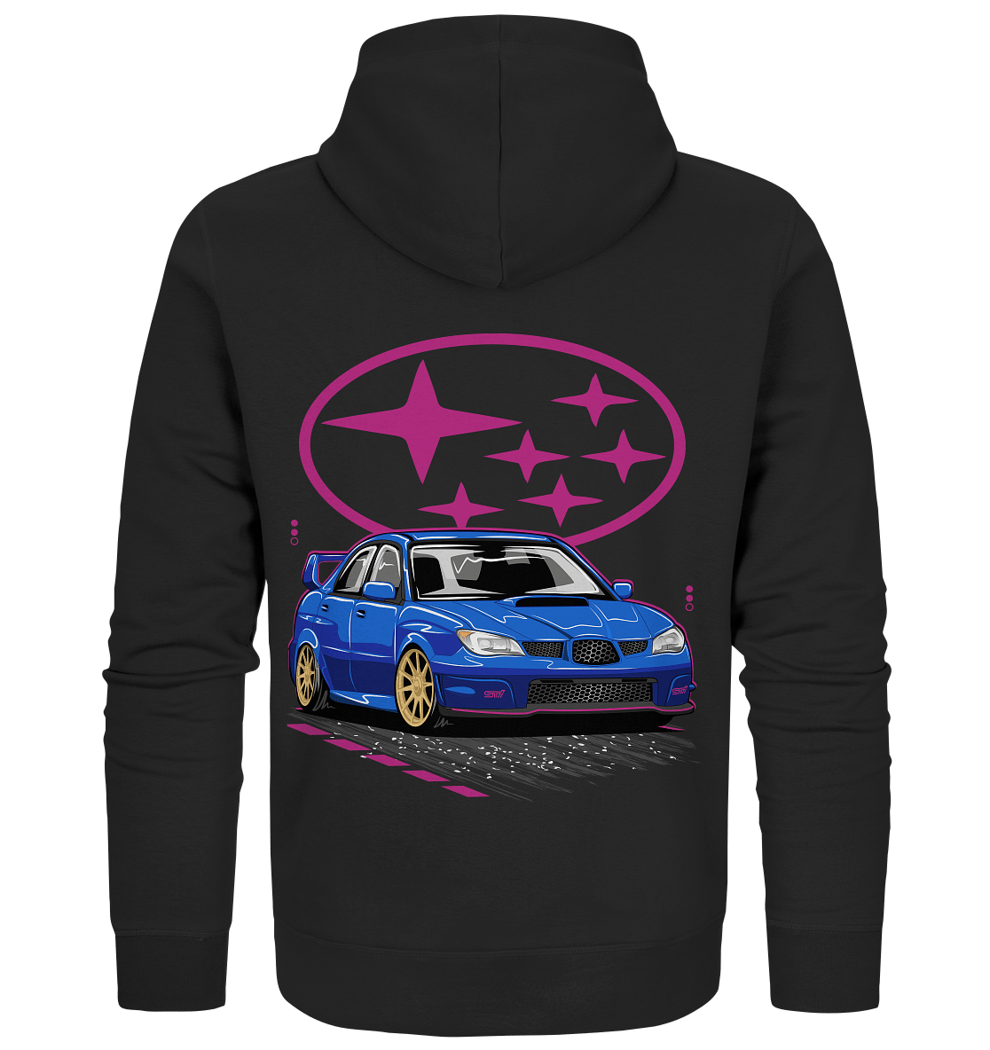 Hawkeye WRX STI - Organic Zipper - MotoMerch.de