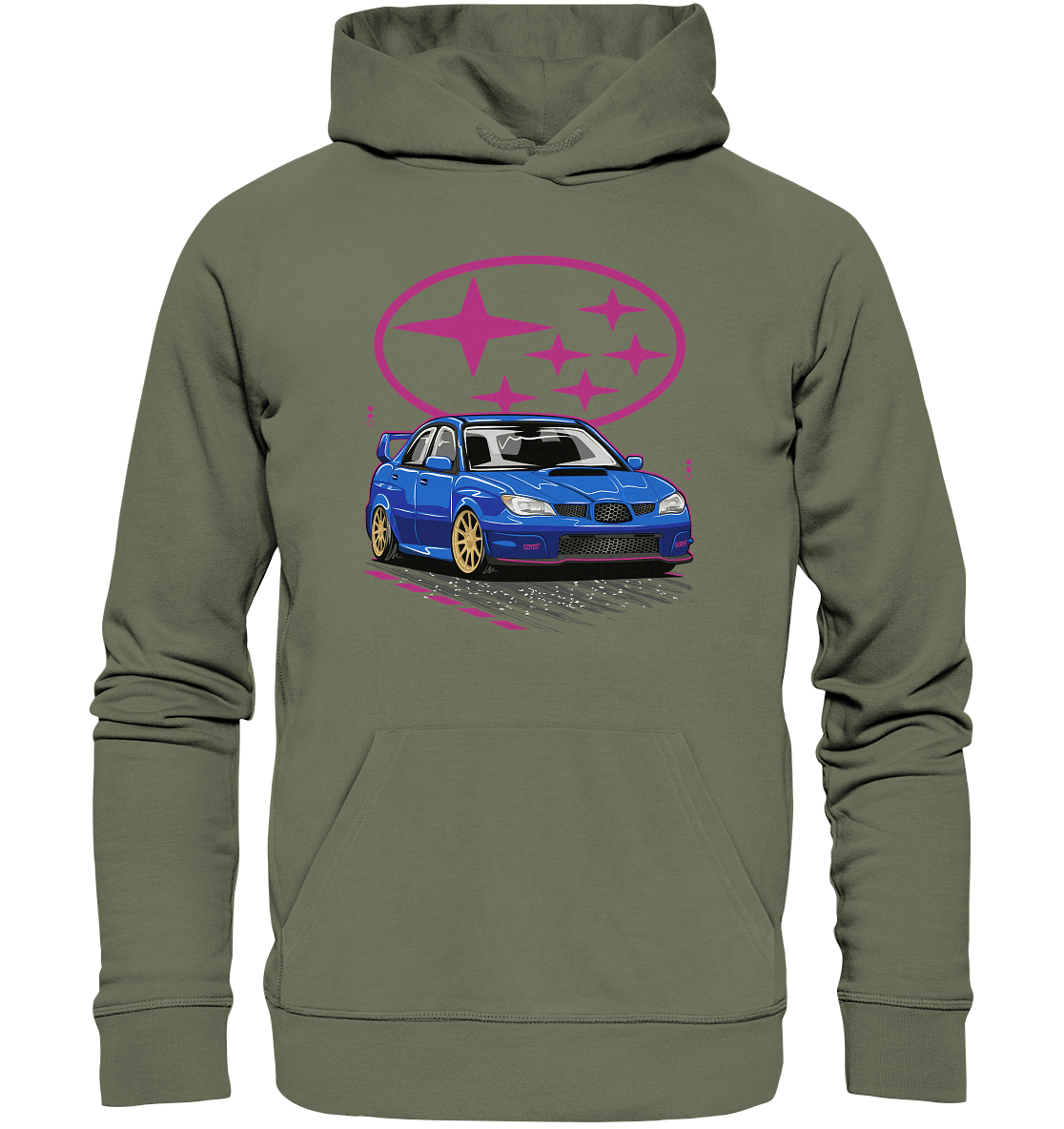 Hawkeye WRX STI - Premium Unisex Hoodie - MotoMerch.de