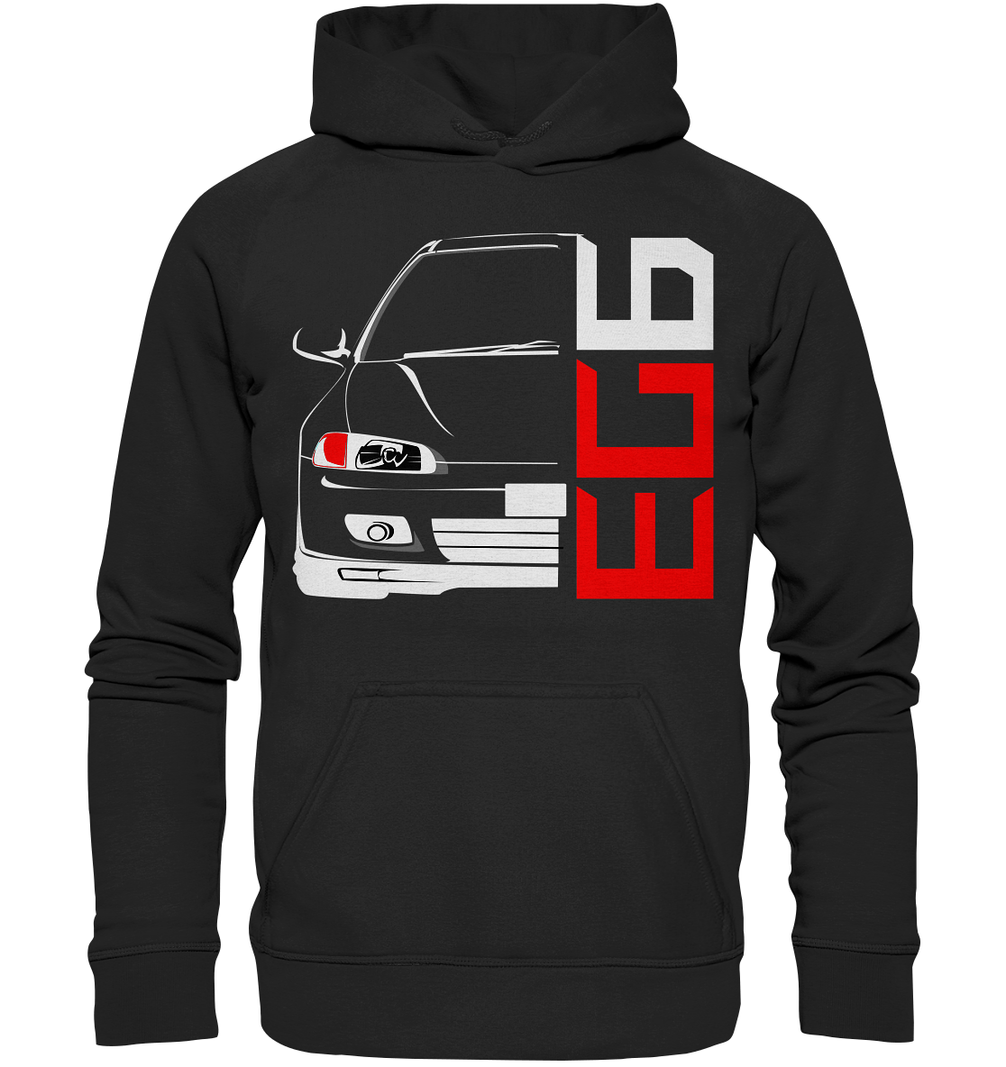 Honda Civic EG6 - Basic Unisex Hoodie XL - MotoMerch.de