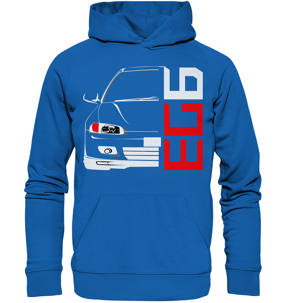 Honda Civic EG6 - Premium Unisex Hoodie - MotoMerch.de