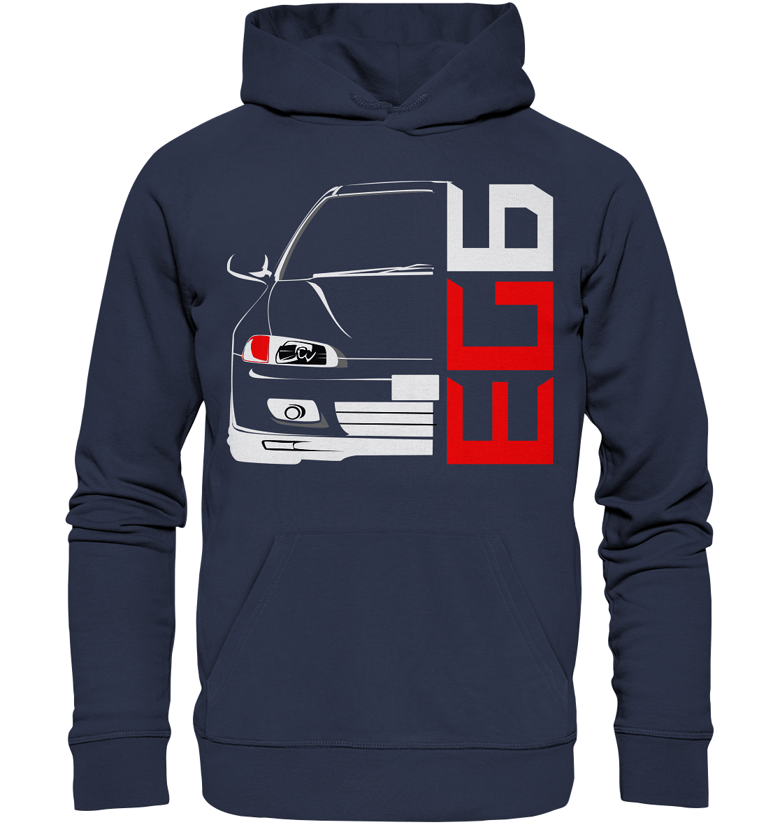 Honda Civic EG6 - Premium Unisex Hoodie - MotoMerch.de