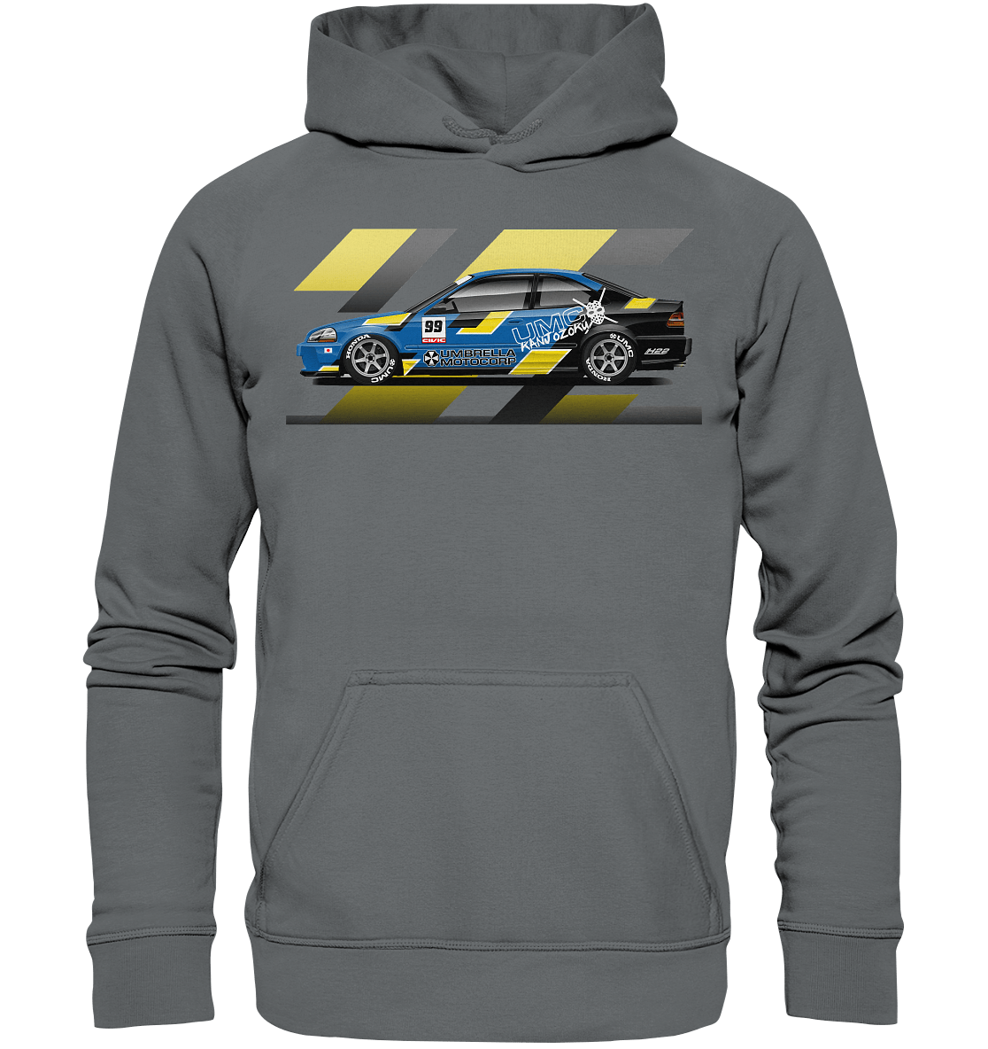 Honda Civic Kanjo Coupe - Basic Unisex Hoodie - MotoMerch.de