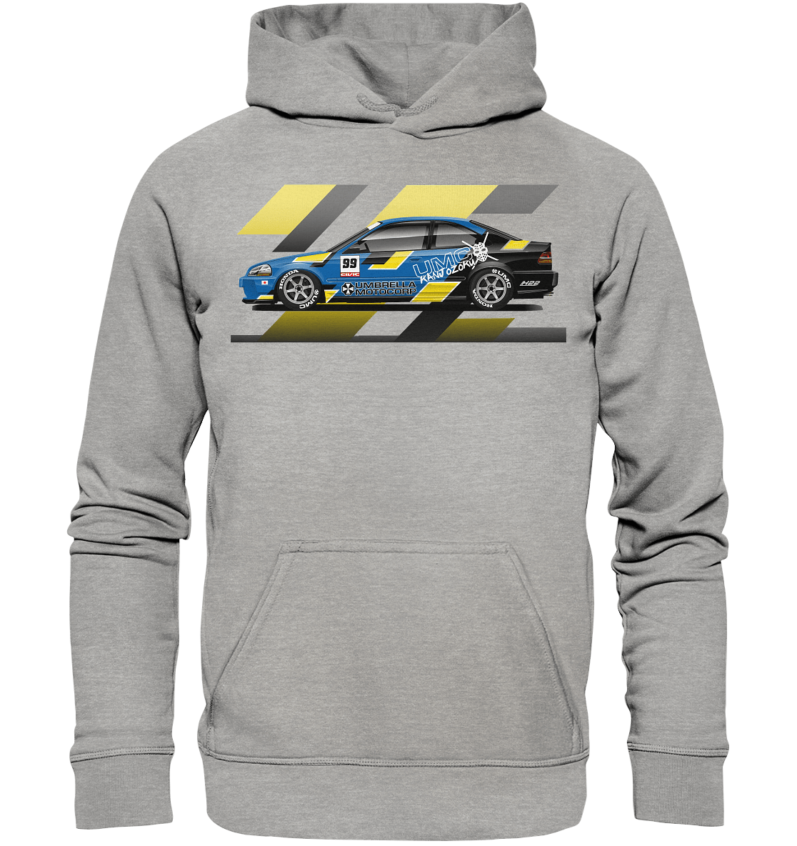 Honda Civic Kanjo Coupe - Basic Unisex Hoodie - MotoMerch.de