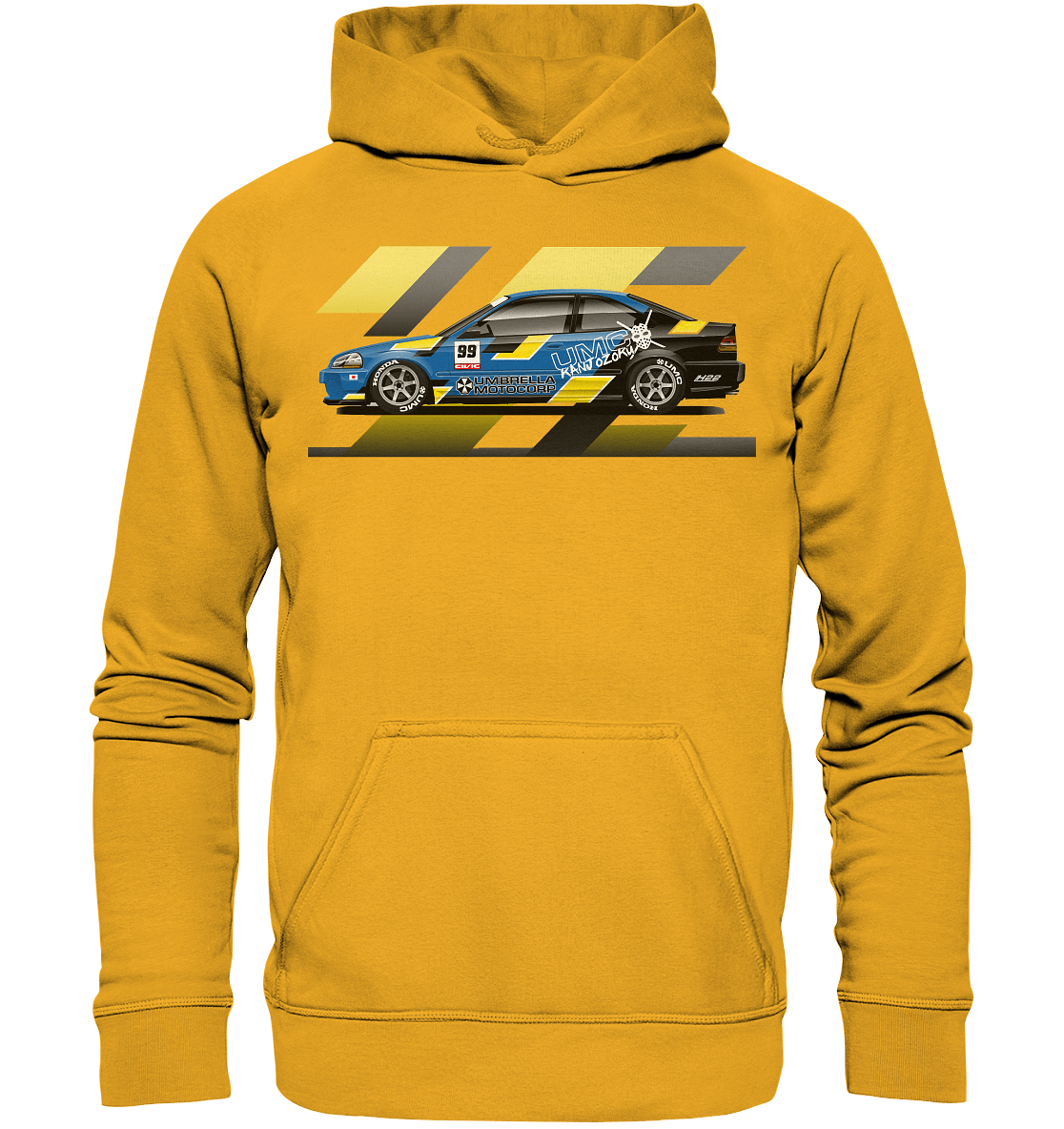 Honda Civic Kanjo Coupe - Basic Unisex Hoodie - MotoMerch.de