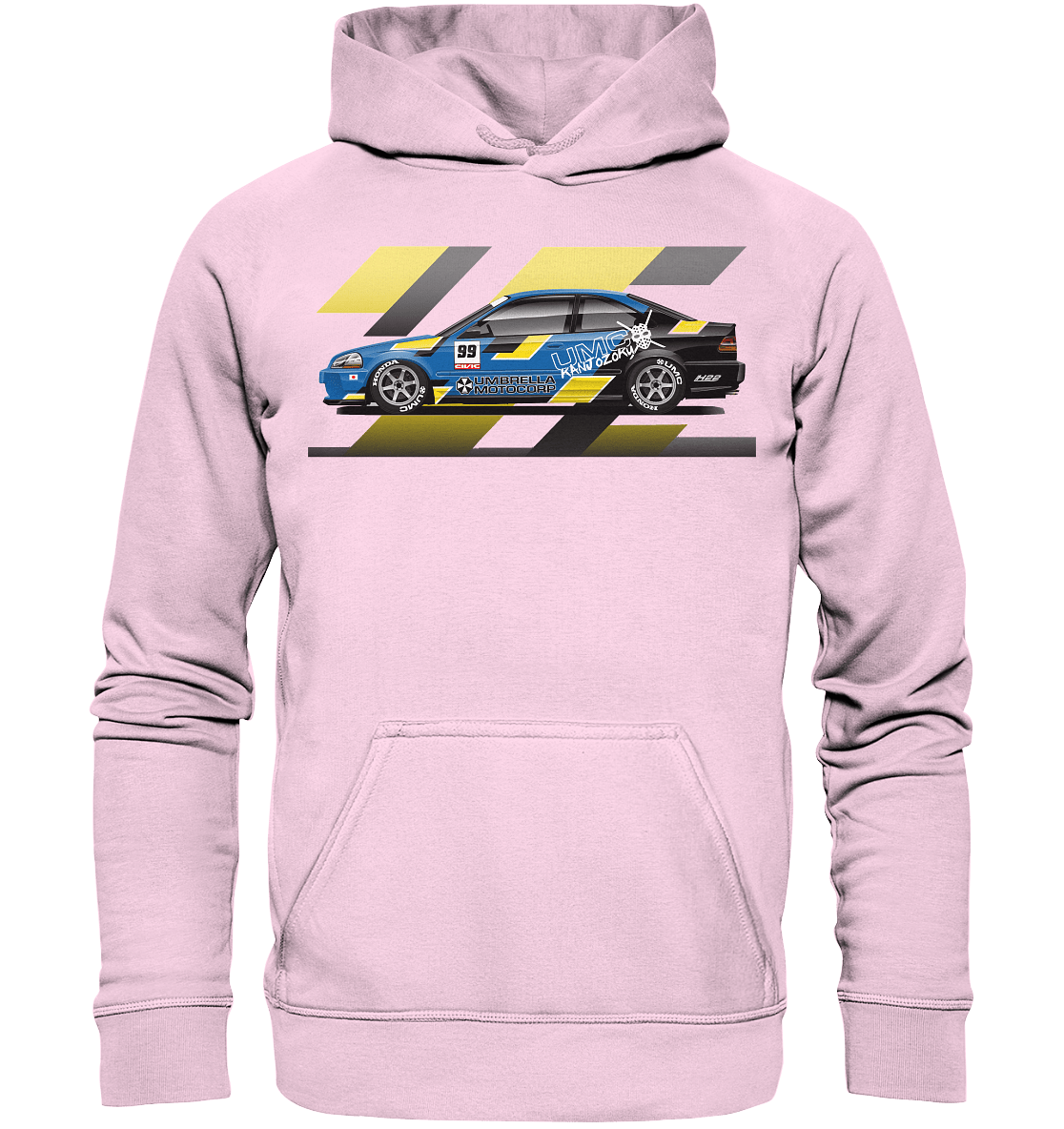 Honda Civic Kanjo Coupe - Basic Unisex Hoodie - MotoMerch.de