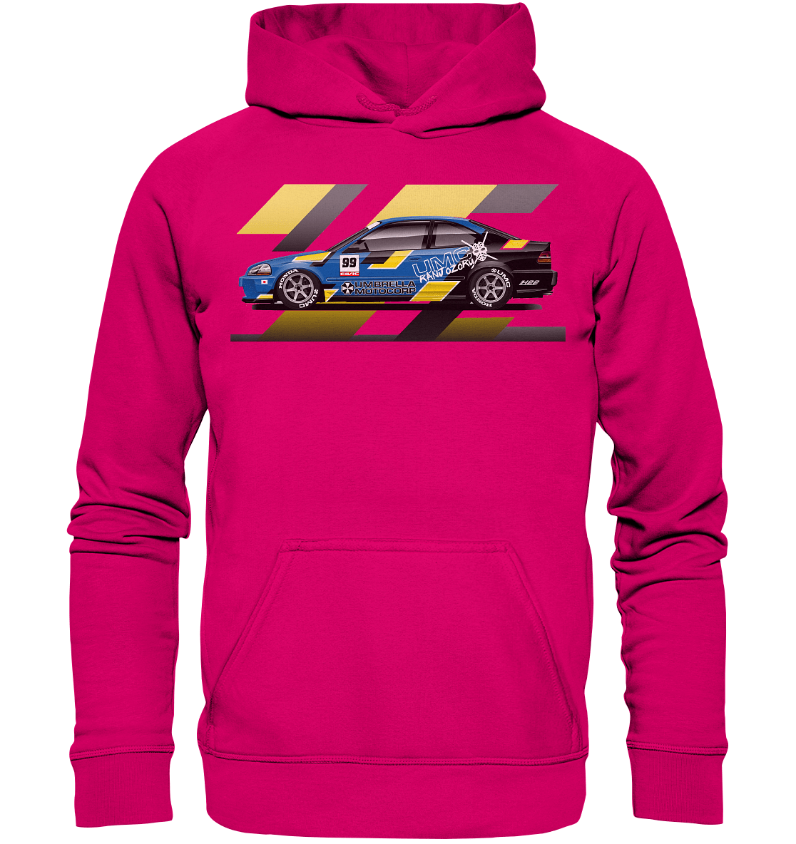 Honda Civic Kanjo Coupe - Basic Unisex Hoodie - MotoMerch.de
