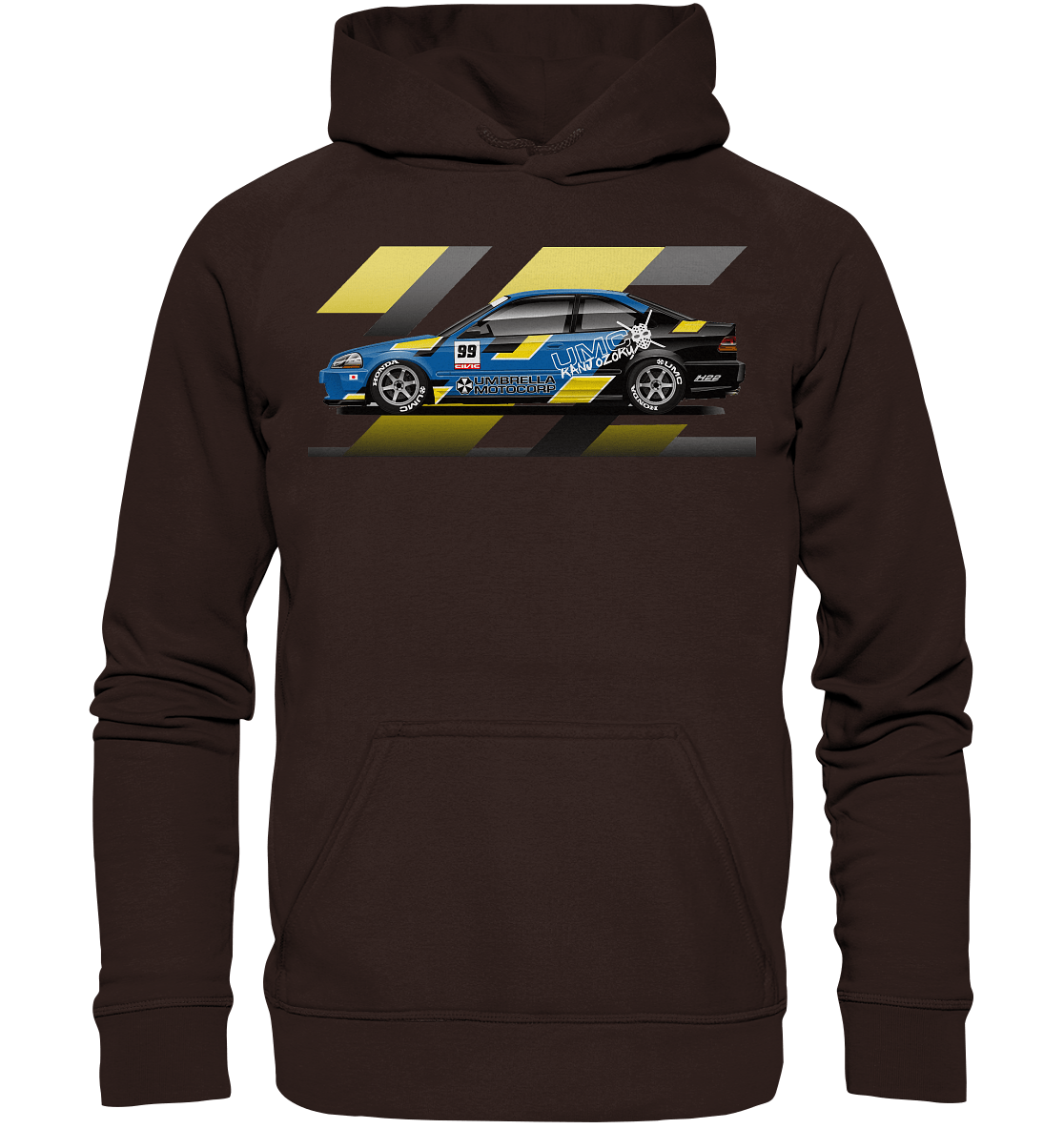 Honda Civic Kanjo Coupe - Basic Unisex Hoodie - MotoMerch.de