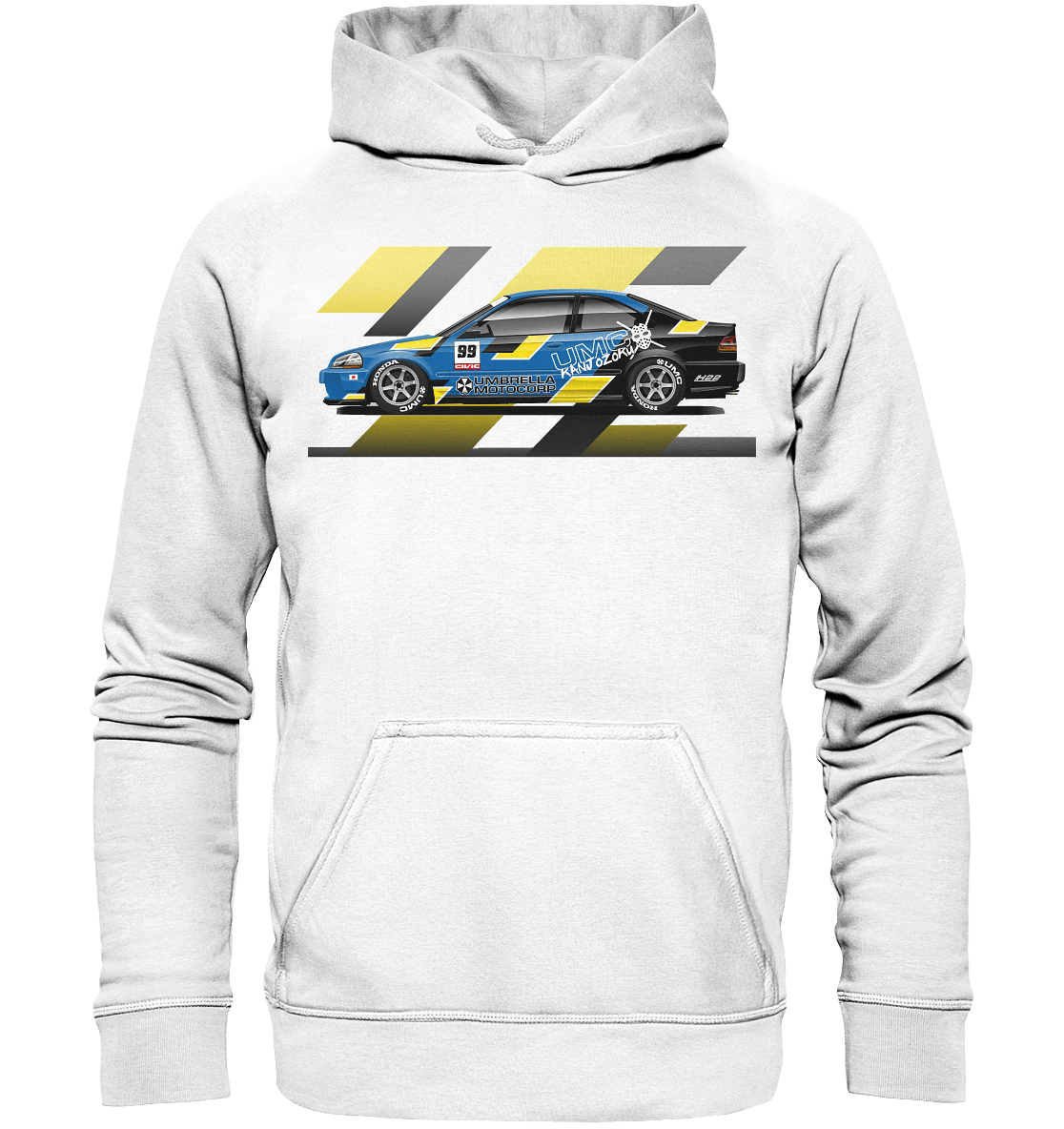 Honda Civic Kanjo Coupe - Basic Unisex Hoodie - MotoMerch.de