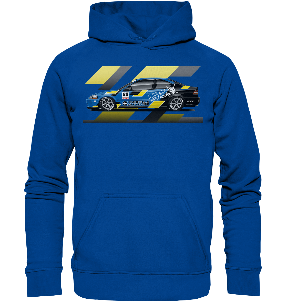 Honda Civic Kanjo Coupe - Basic Unisex Hoodie - MotoMerch.de