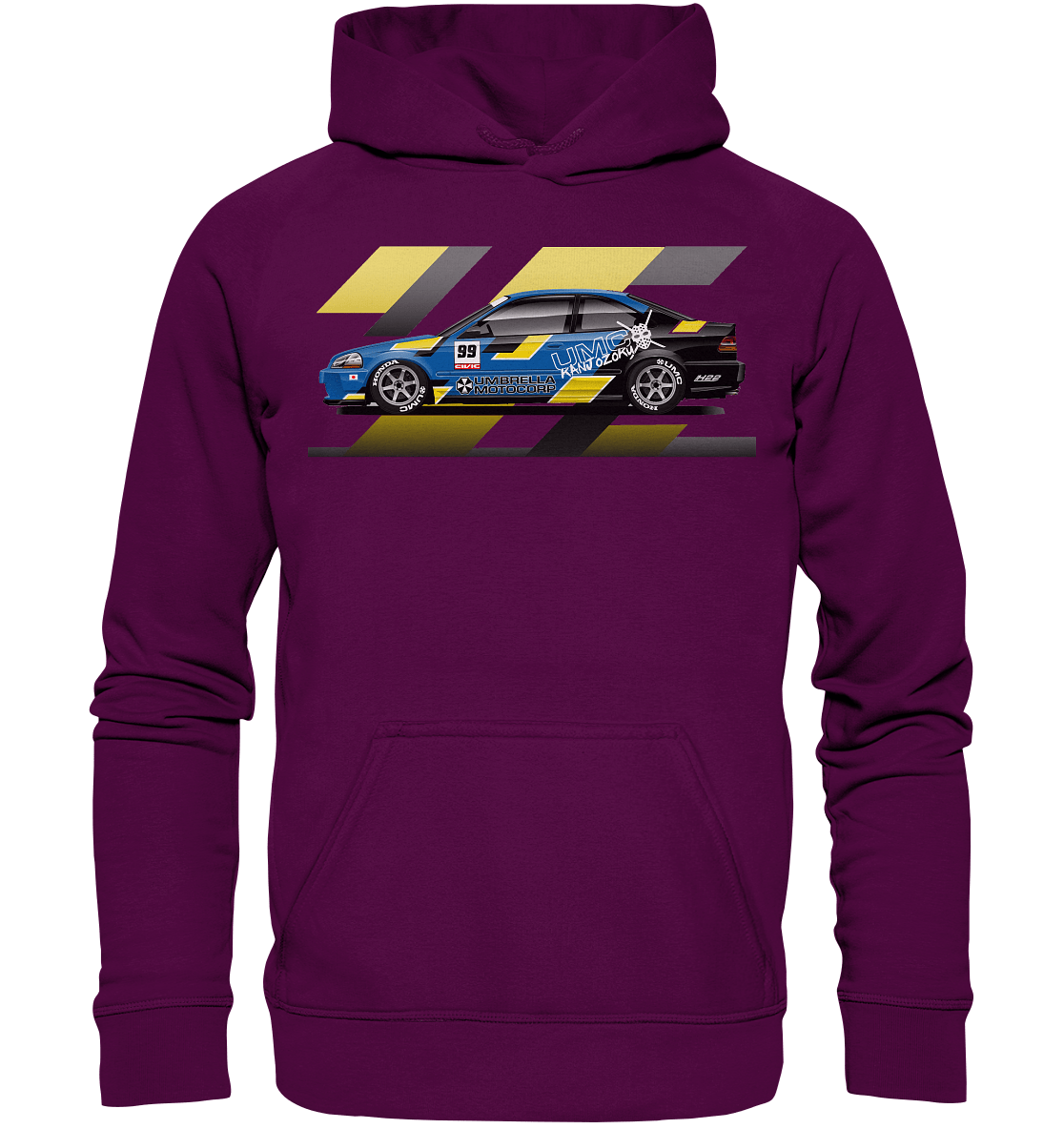 Honda Civic Kanjo Coupe - Basic Unisex Hoodie - MotoMerch.de