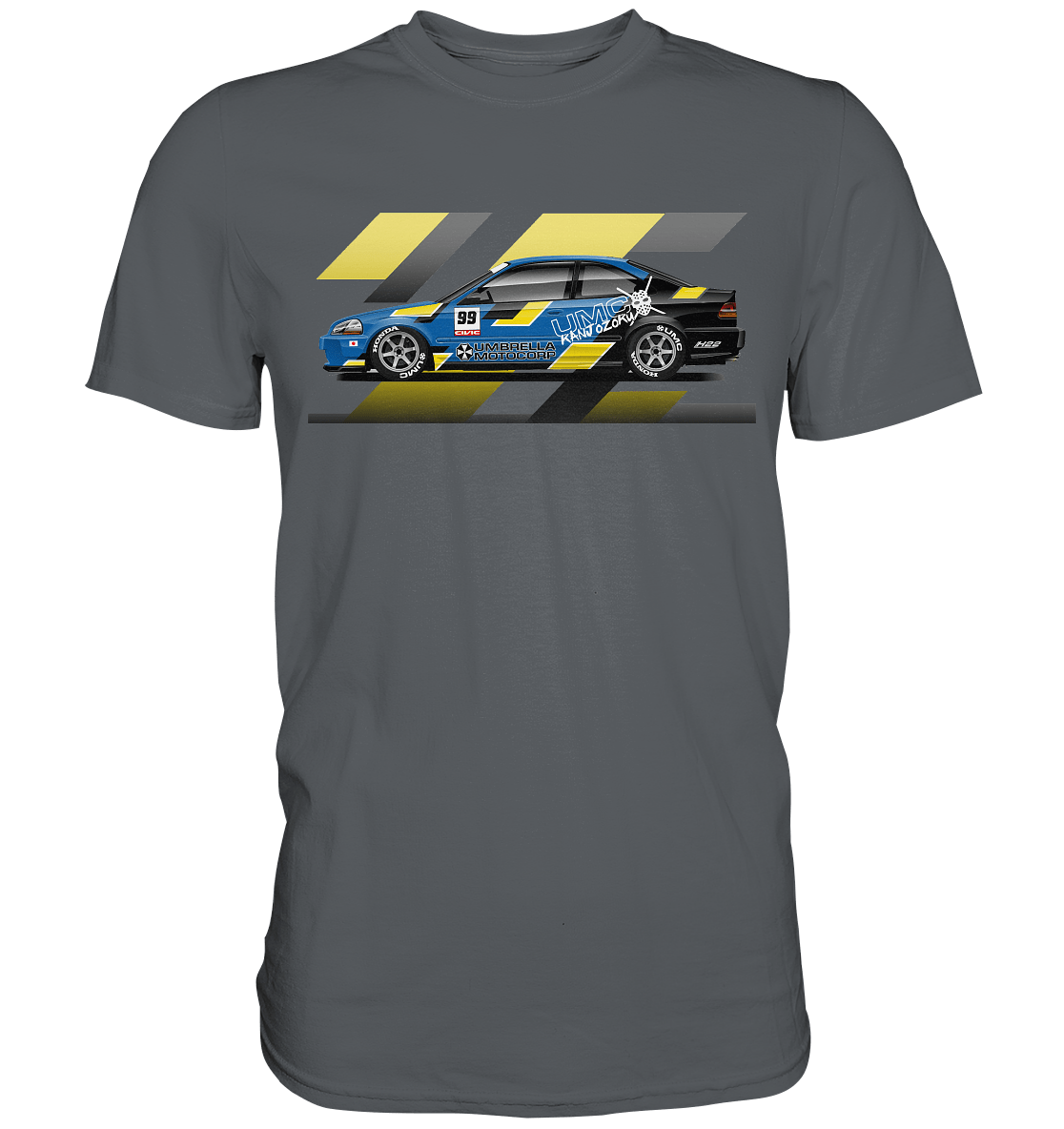 Honda Civic Kanjo Coupe - Premium Shirt - MotoMerch.de