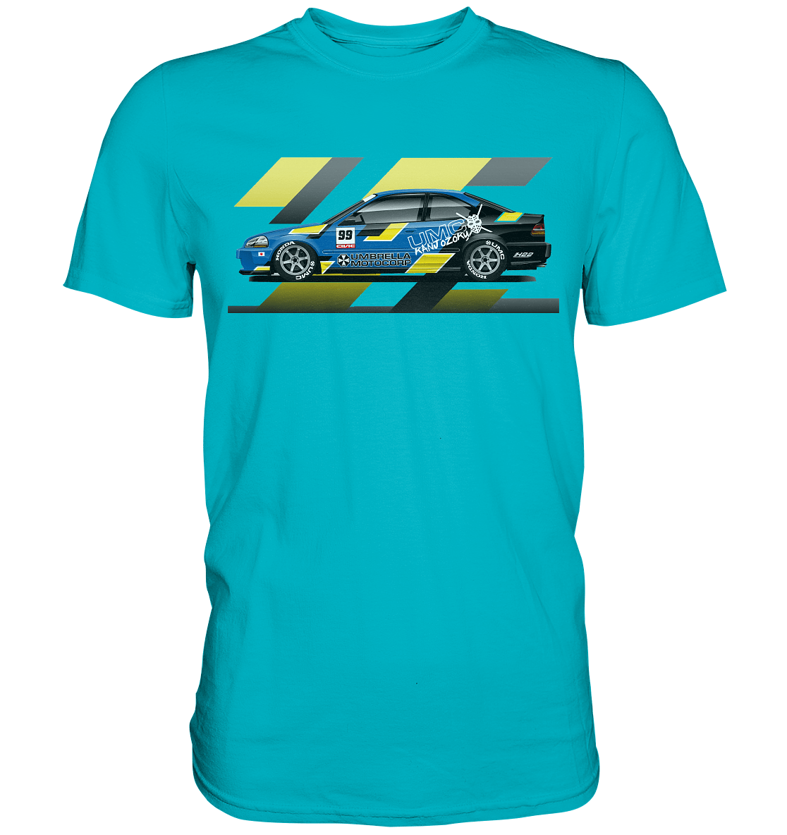 Honda Civic Kanjo Coupe - Premium Shirt - MotoMerch.de