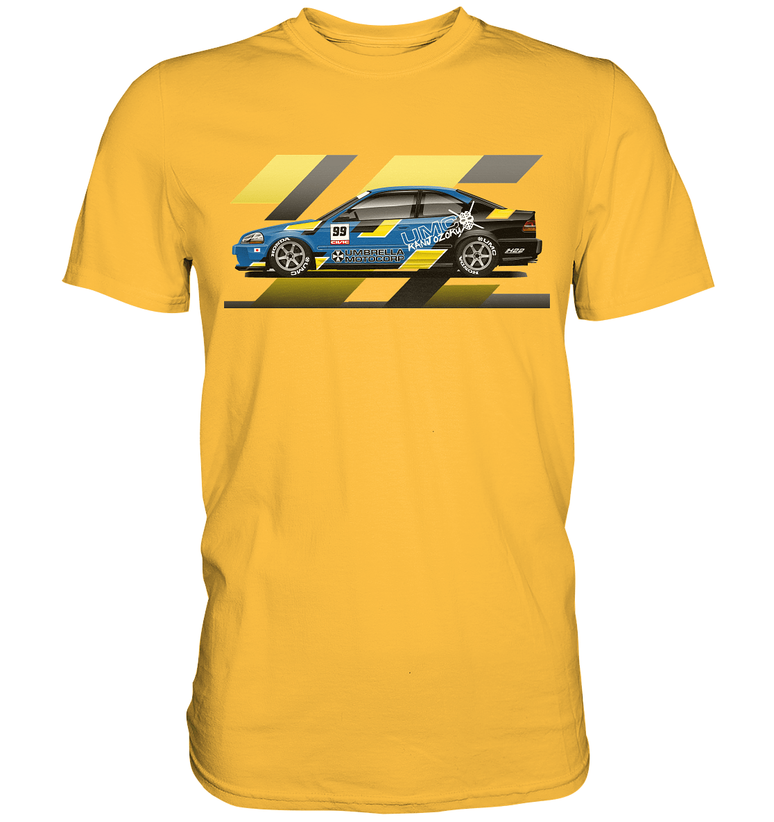 Honda Civic Kanjo Coupe - Premium Shirt - MotoMerch.de