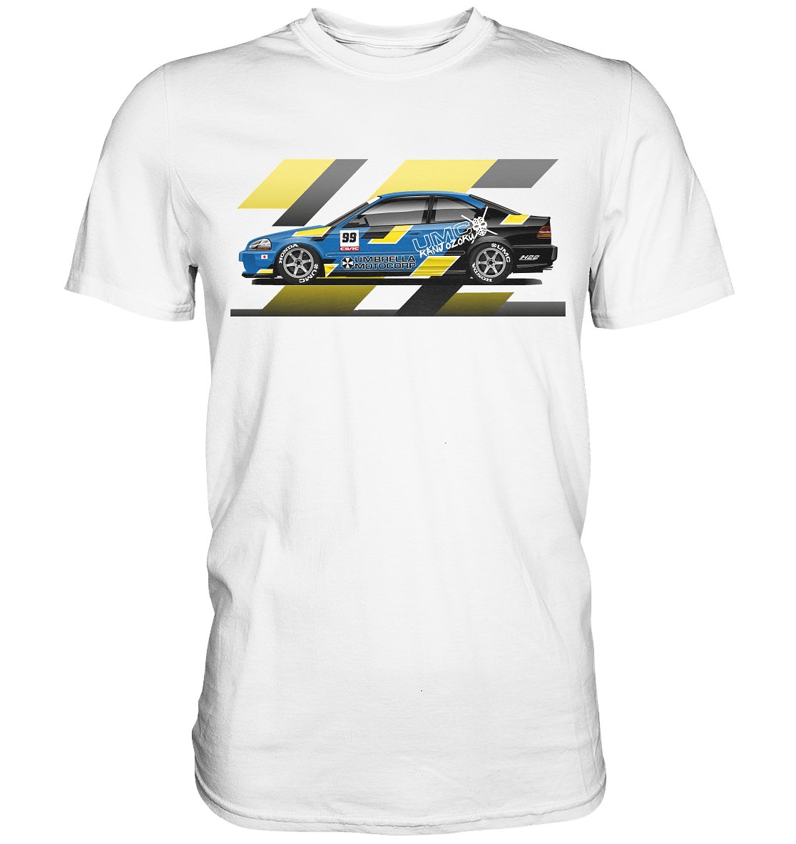 Honda Civic Kanjo Coupe - Premium Shirt - MotoMerch.de