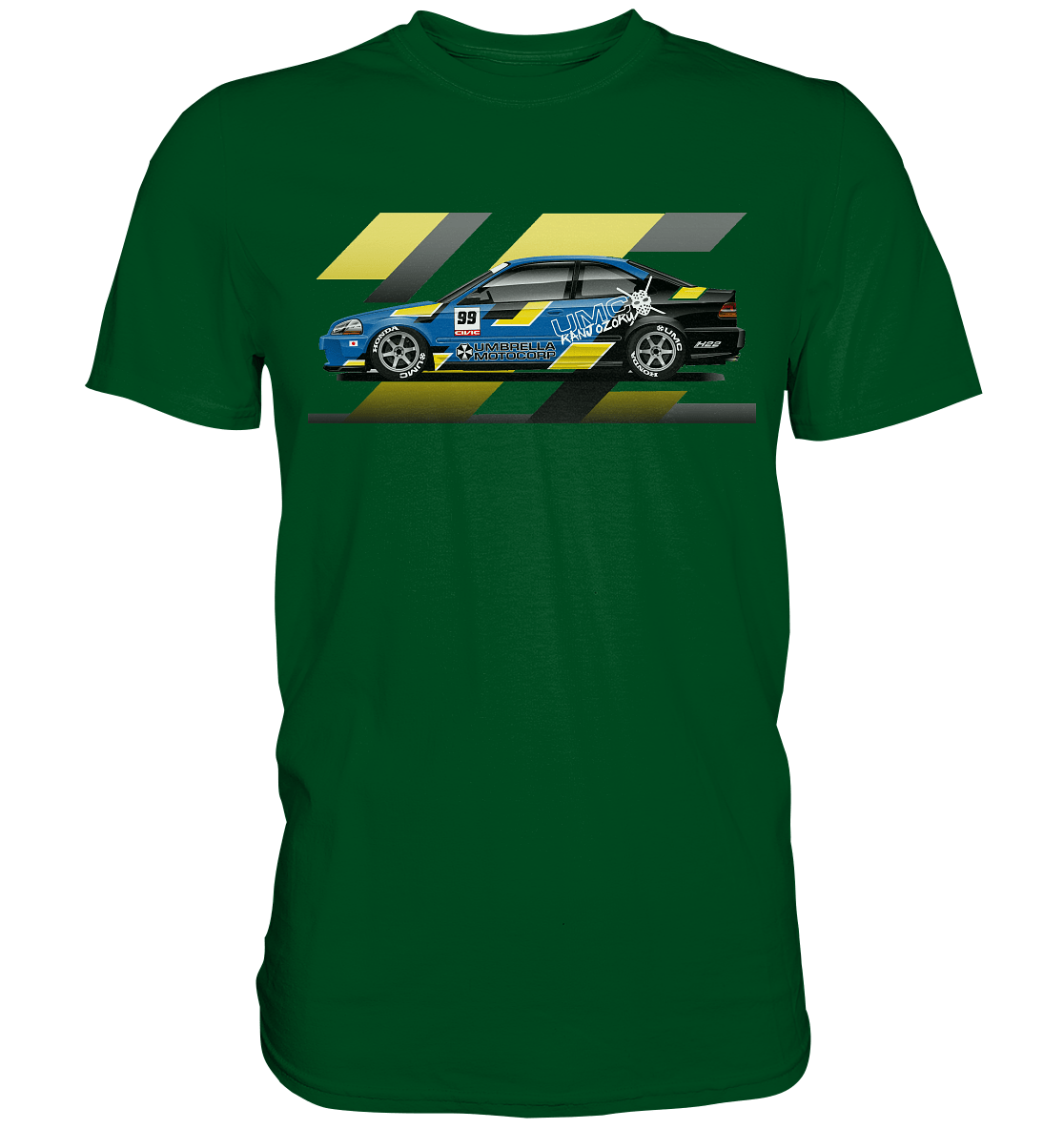 Honda Civic Kanjo Coupe - Premium Shirt - MotoMerch.de