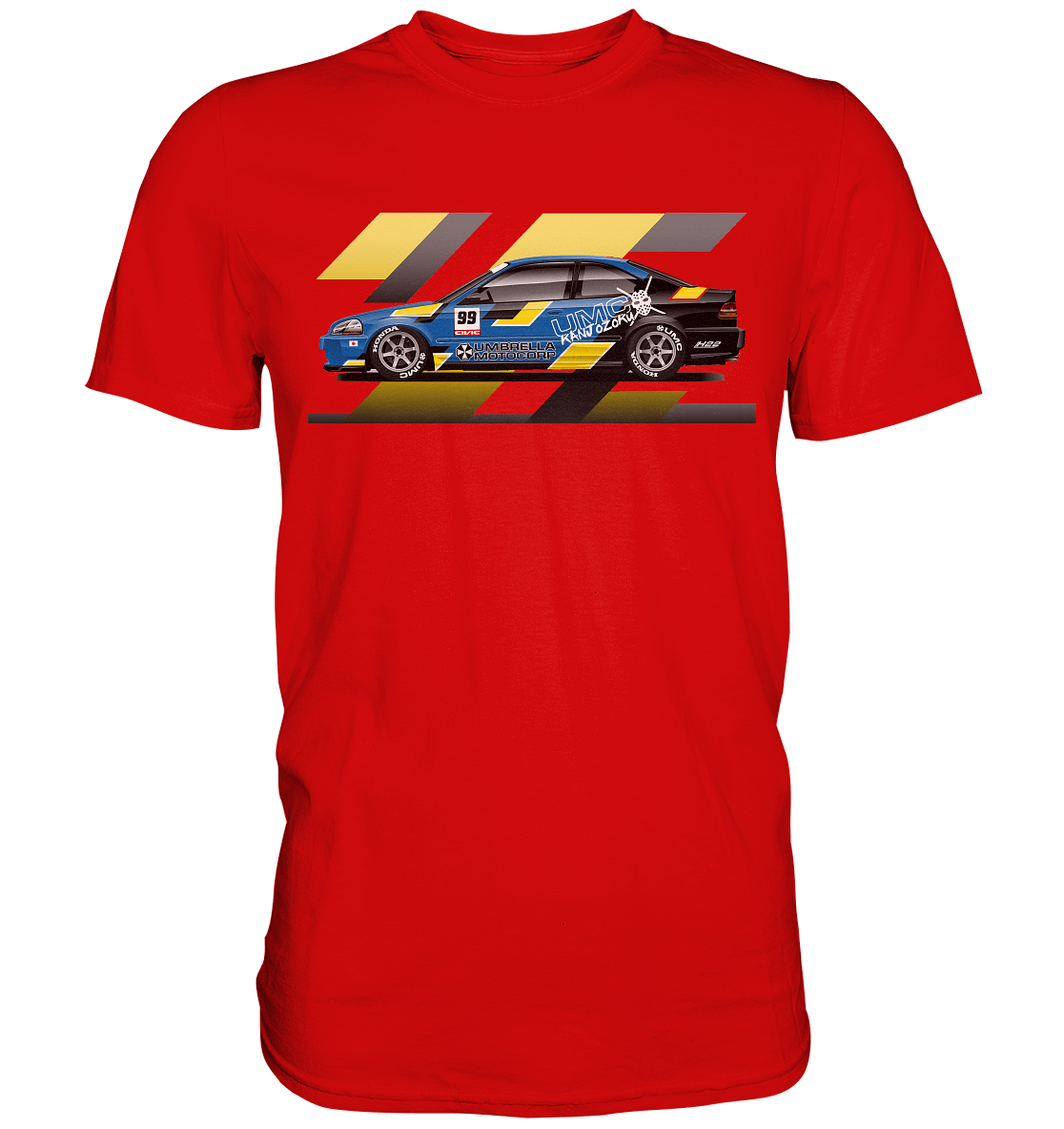 Honda Civic Kanjo Coupe - Premium Shirt - MotoMerch.de