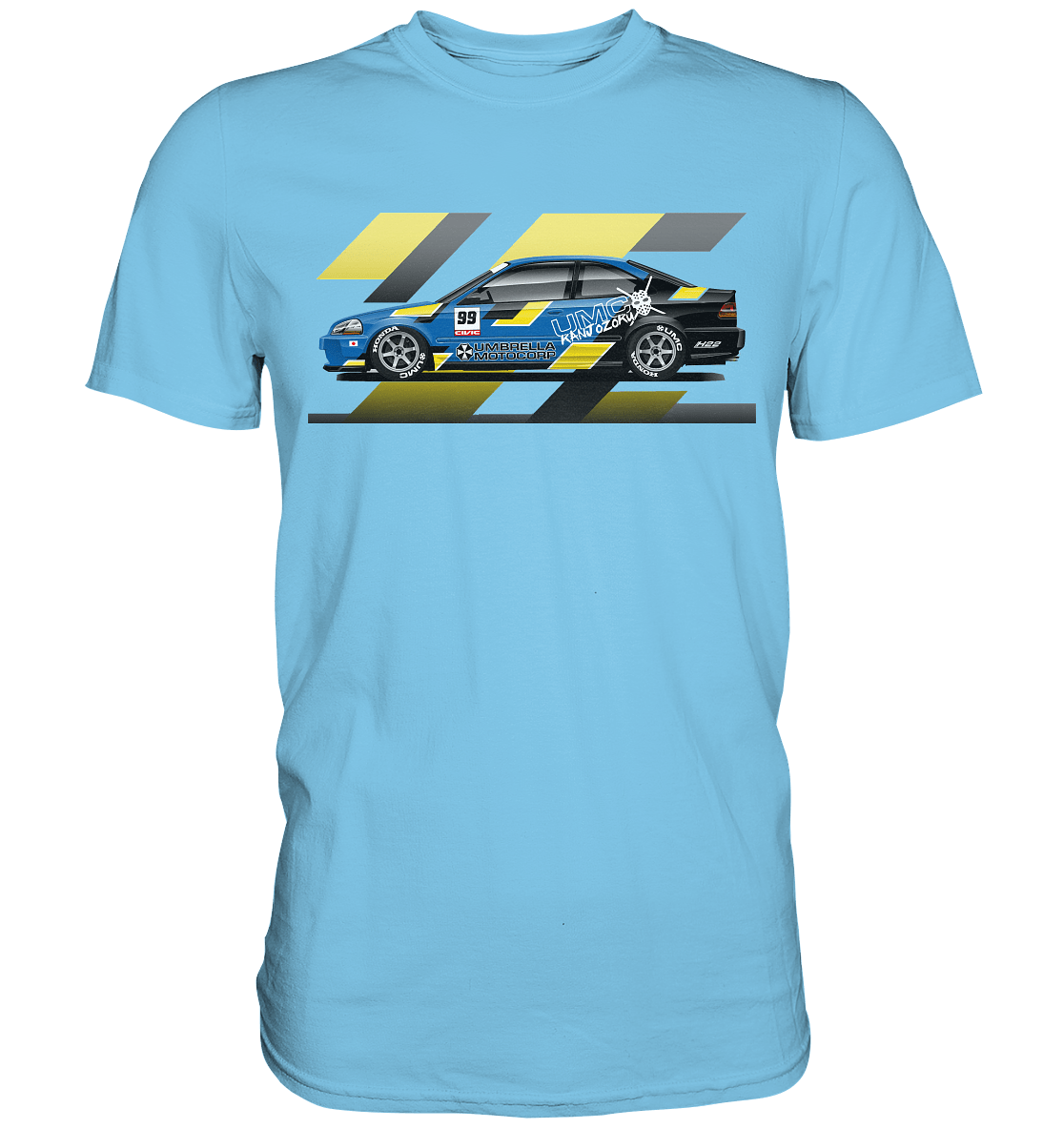 Honda Civic Kanjo Coupe - Premium Shirt - MotoMerch.de