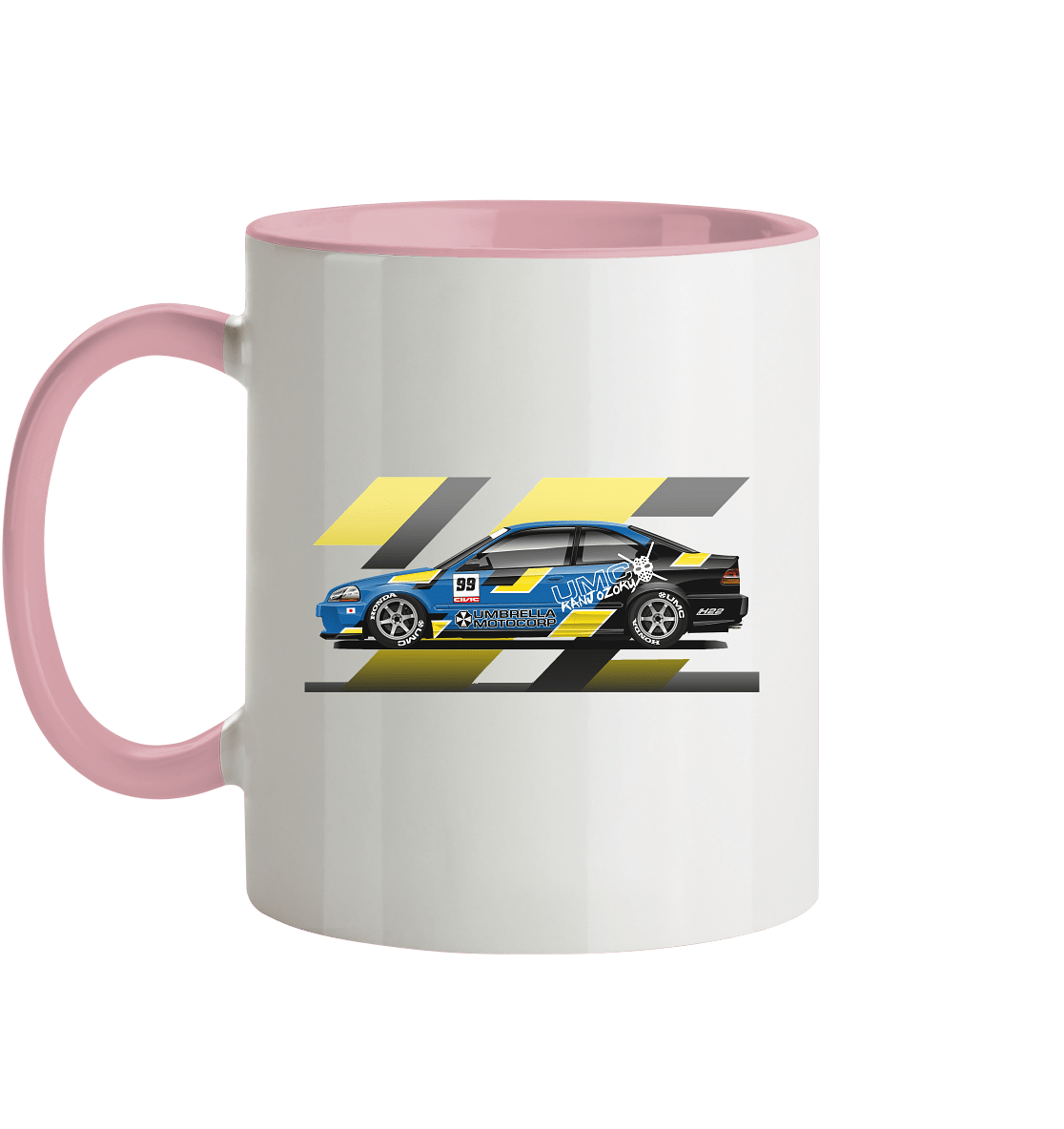 Honda Civic Kanjo Coupe - Tasse zweifarbig - MotoMerch.de