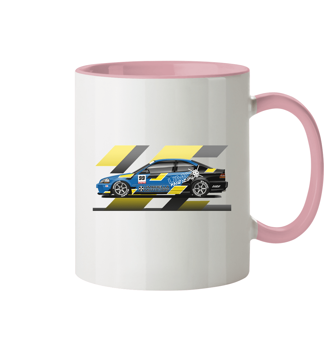 Honda Civic Kanjo Coupe - Tasse zweifarbig - MotoMerch.de