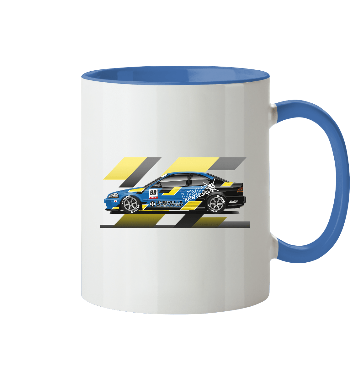 Honda Civic Kanjo Coupe - Tasse zweifarbig - MotoMerch.de