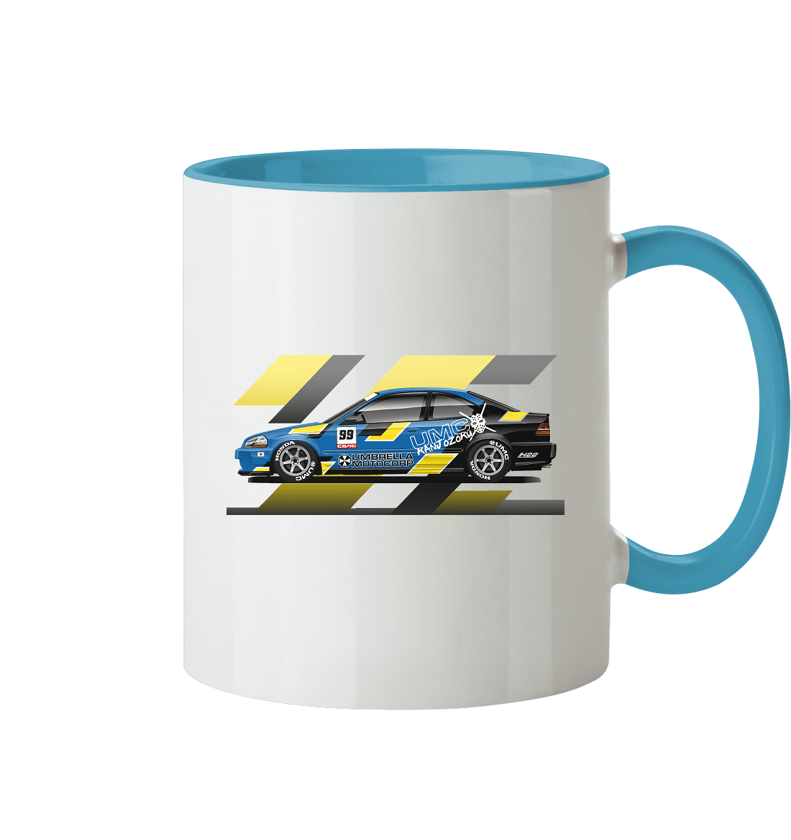 Honda Civic Kanjo Coupe - Tasse zweifarbig - MotoMerch.de