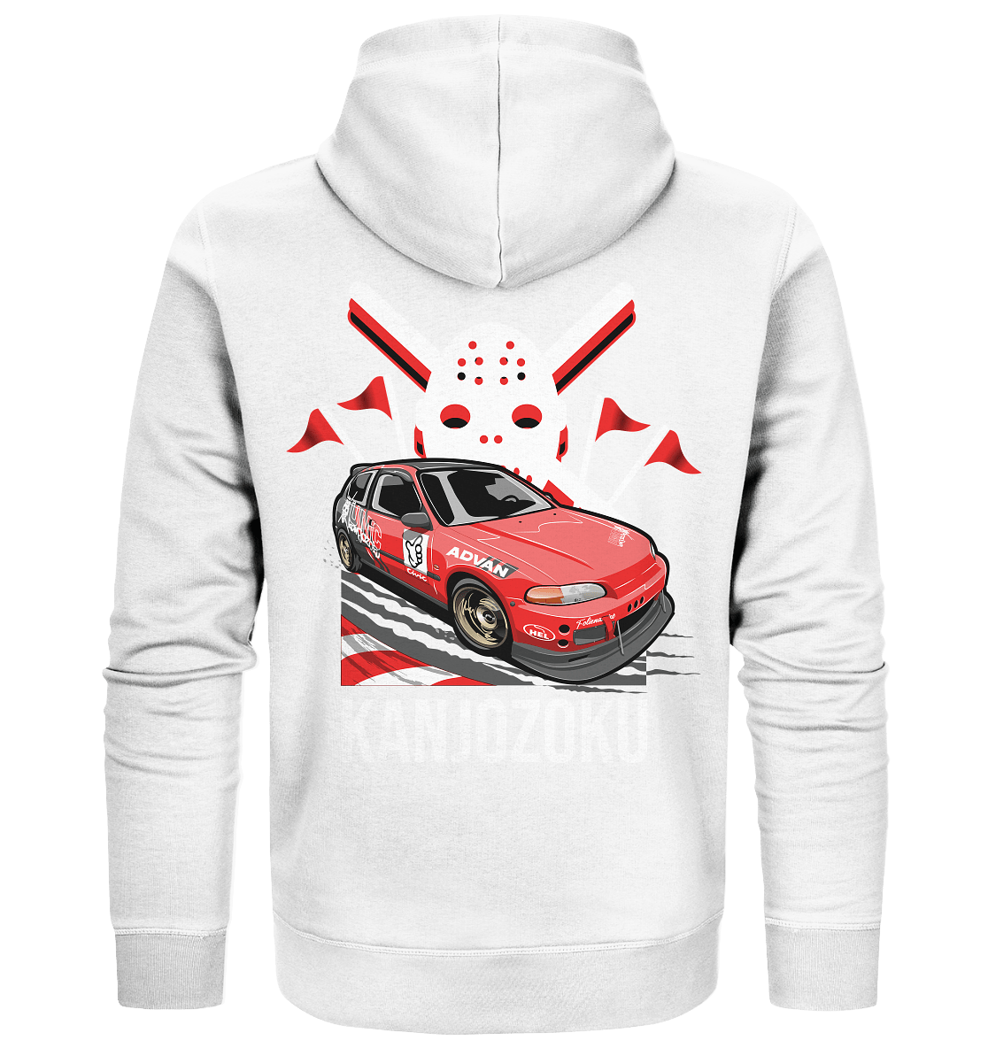 Honda Civic Kanjo EG6 - Organic Zipper - MotoMerch.de