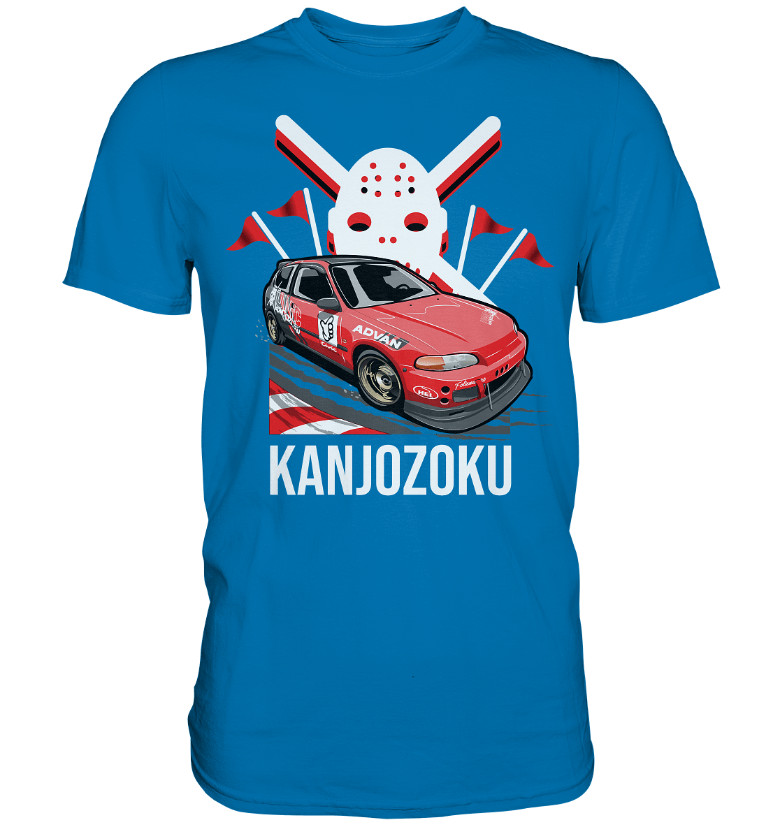 Honda Civic Kanjo EG6 - Premium Shirt - MotoMerch.de