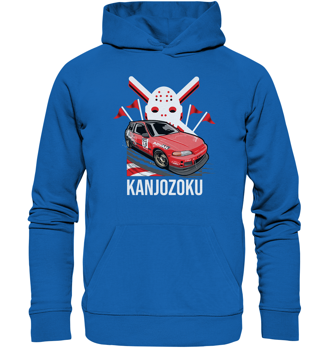Honda Civic Kanjo EG6 - Premium Unisex Hoodie - MotoMerch.de