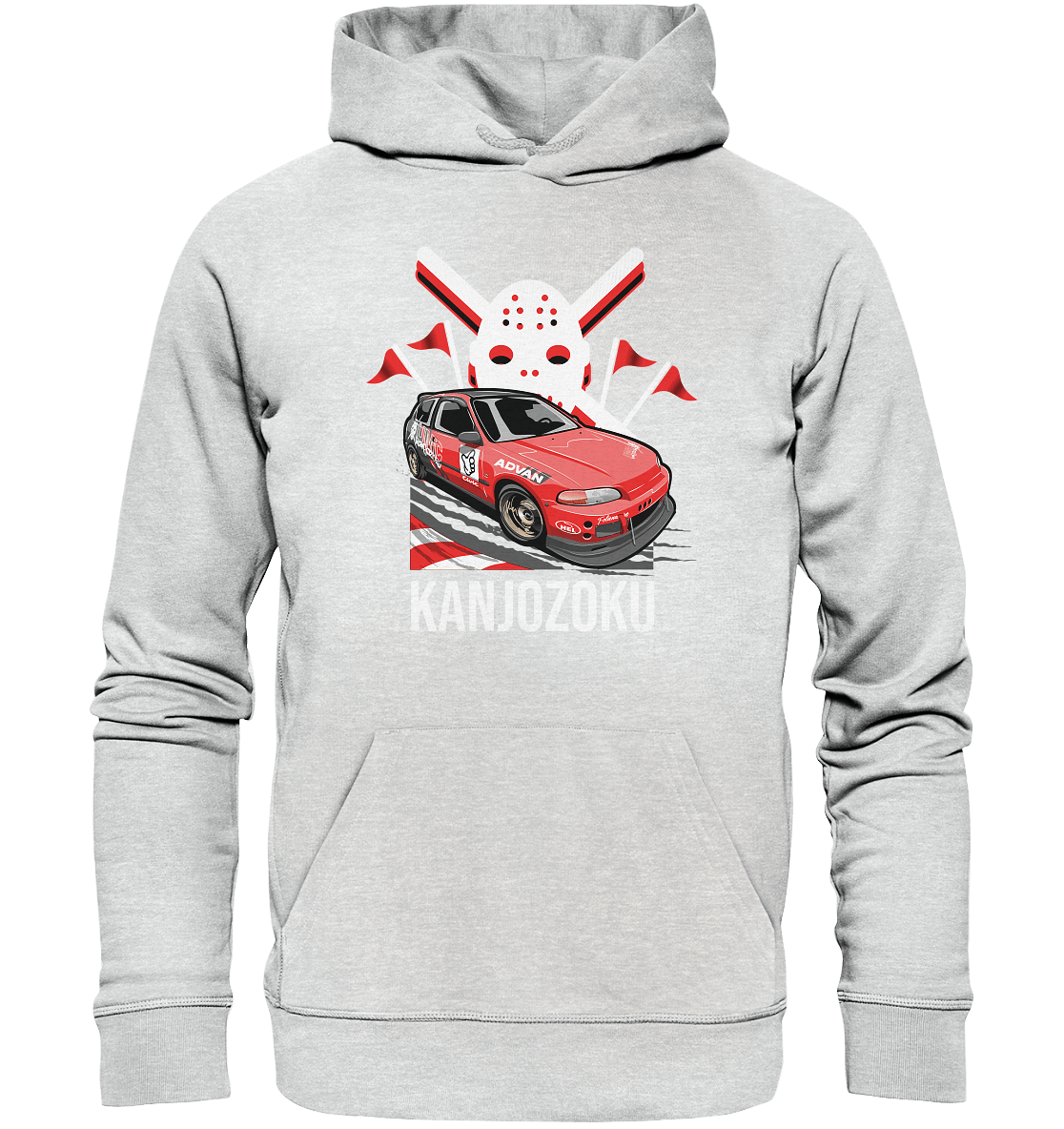 Honda Civic Kanjo EG6 - Premium Unisex Hoodie - MotoMerch.de