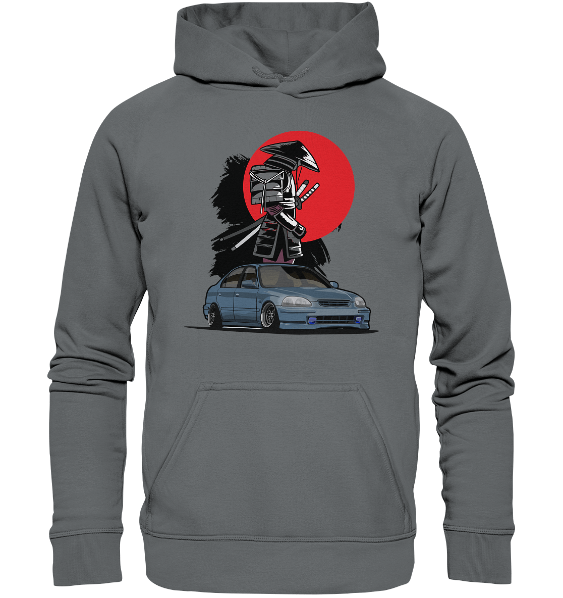 Honda Civic Sedan - Basic Unisex Hoodie - MotoMerch.de