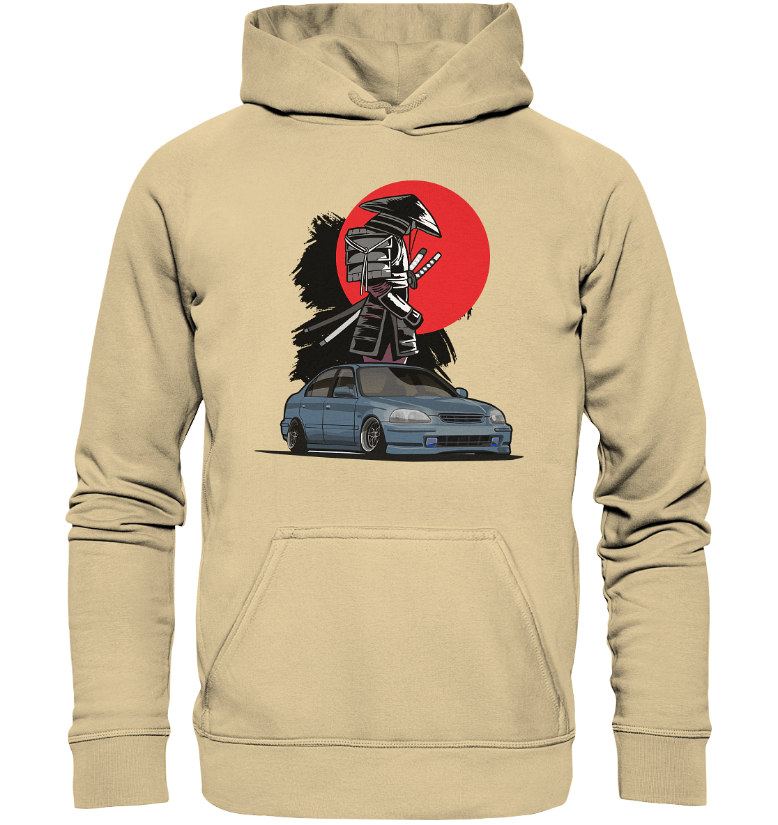 Honda Civic Sedan - Basic Unisex Hoodie - MotoMerch.de