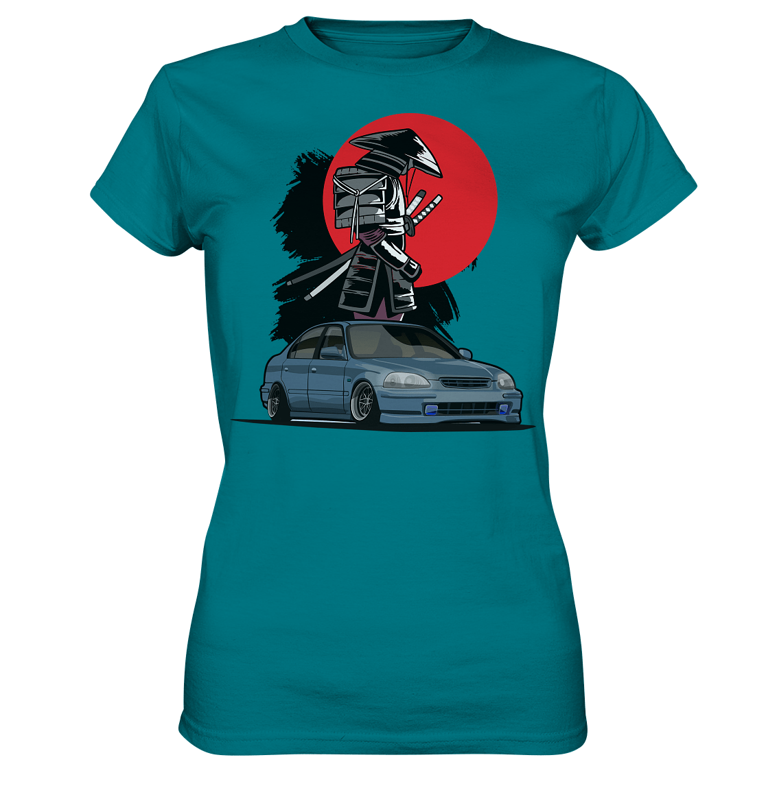 Honda Civic Sedan - Ladies Premium Shirt - MotoMerch.de