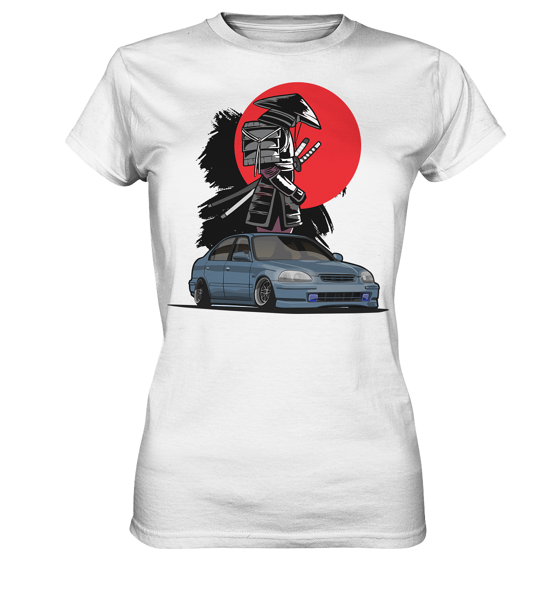 Honda Civic Sedan - Ladies Premium Shirt - MotoMerch.de