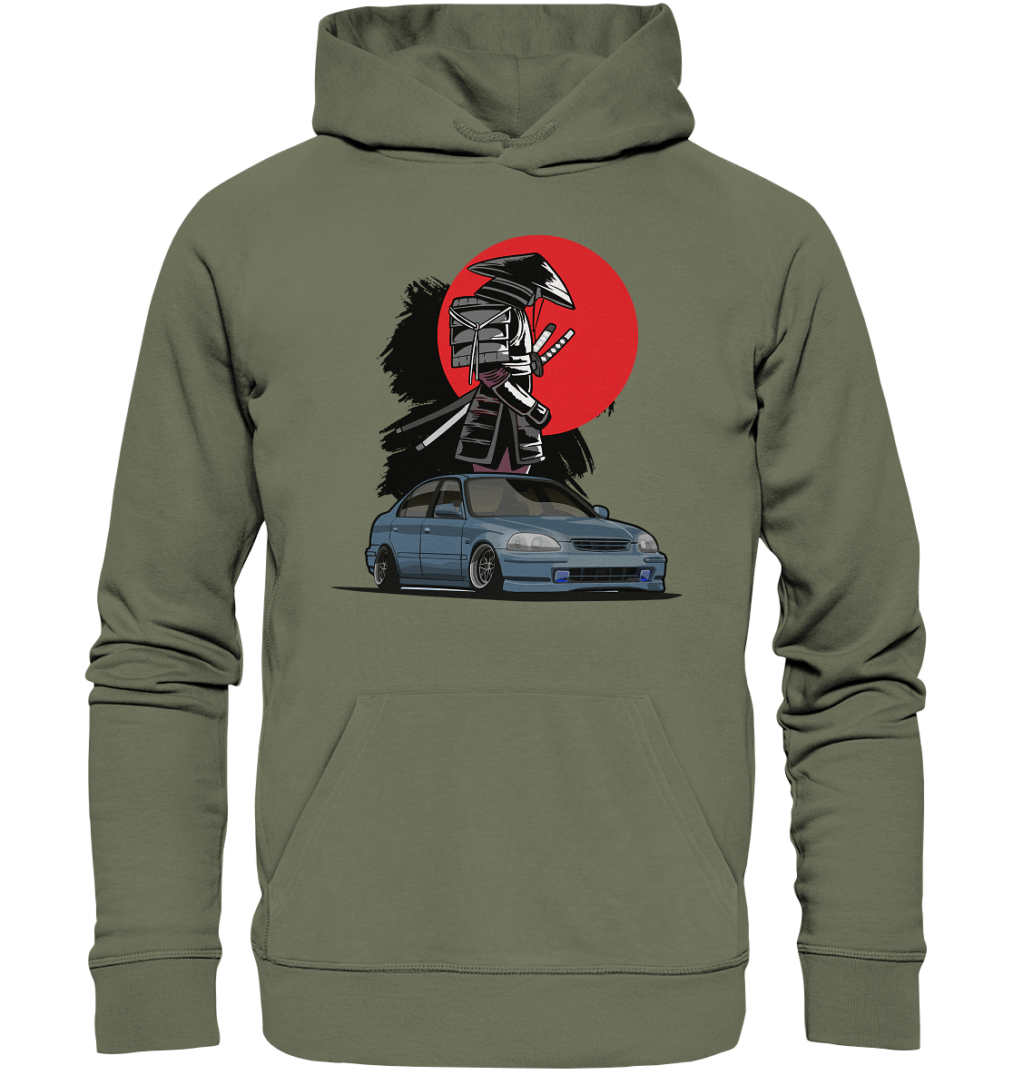 Honda Civic Sedan - Premium Unisex Hoodie - MotoMerch.de