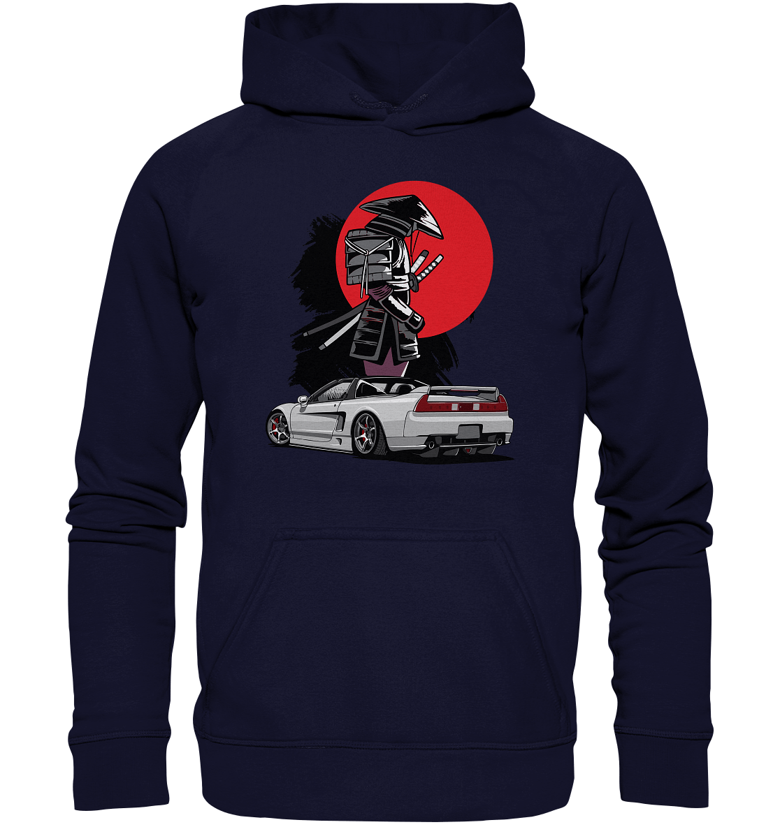 Honda NSX Samurai - Basic Unisex Hoodie XL - MotoMerch.de