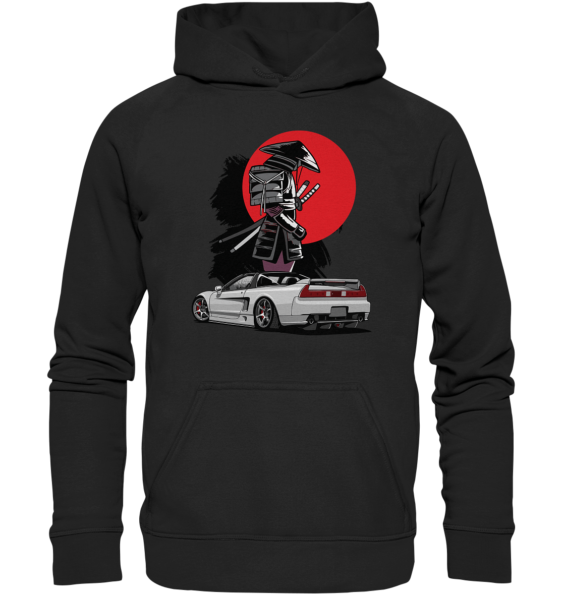 Honda NSX Samurai - Basic Unisex Hoodie XL - MotoMerch.de