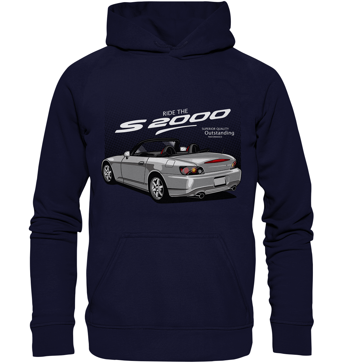 Honda S2000 - Basic Unisex Hoodie XL - MotoMerch.de