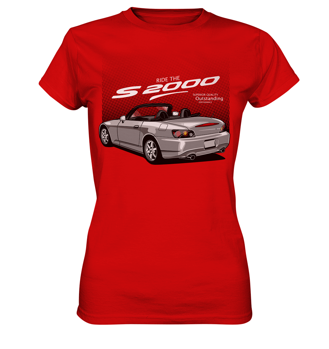 Honda S2000 - Ladies Premium Shirt - MotoMerch.de