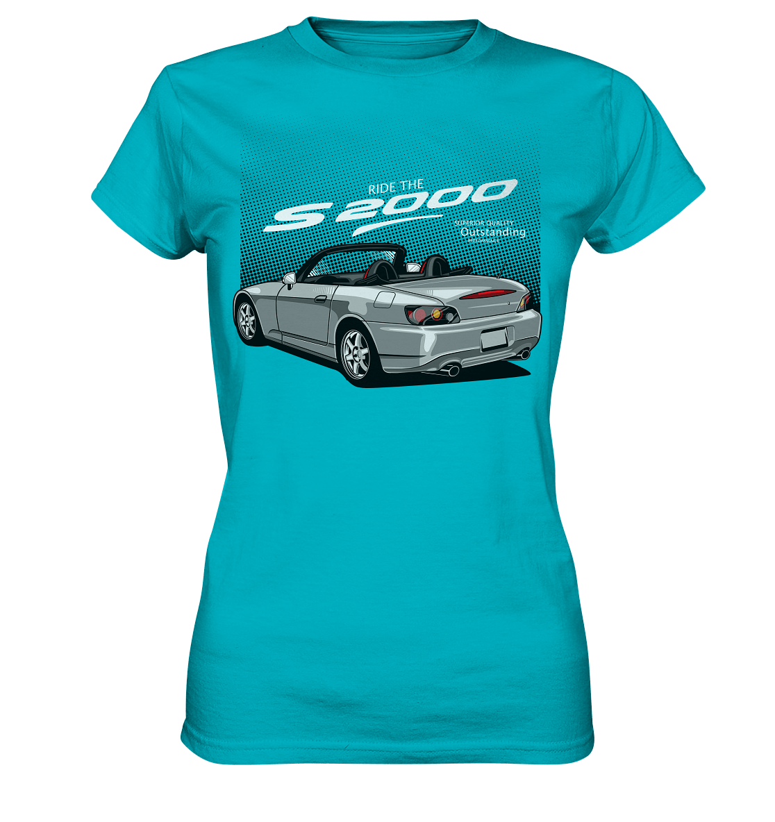 Honda S2000 - Ladies Premium Shirt - MotoMerch.de