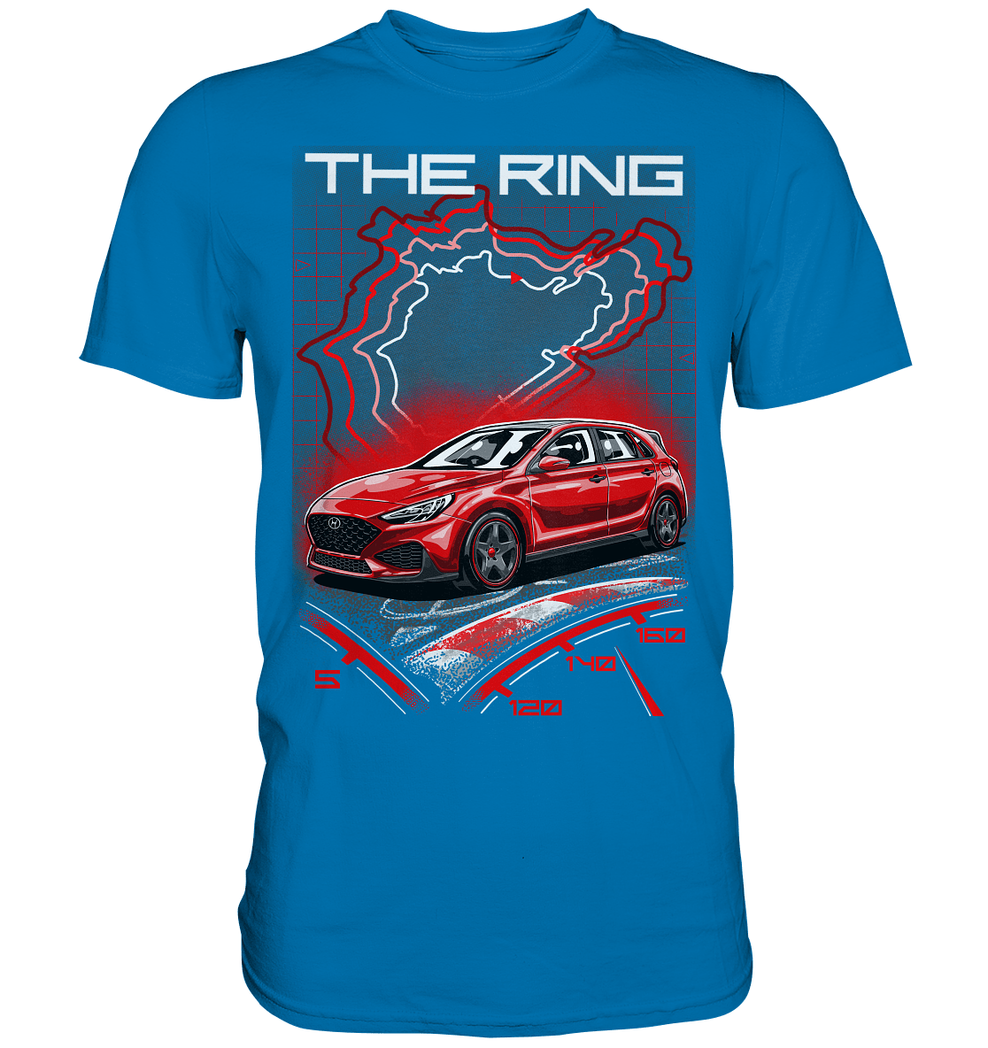 I30 N Nürburgring - Premium Shirt - MotoMerch.de