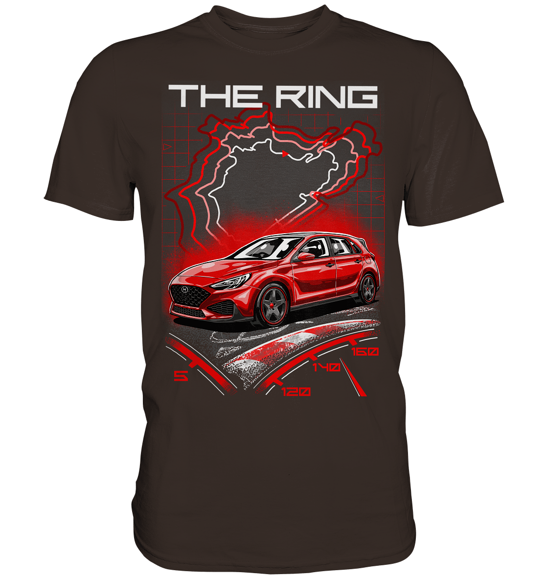 I30 N Nürburgring - Premium Shirt - MotoMerch.de