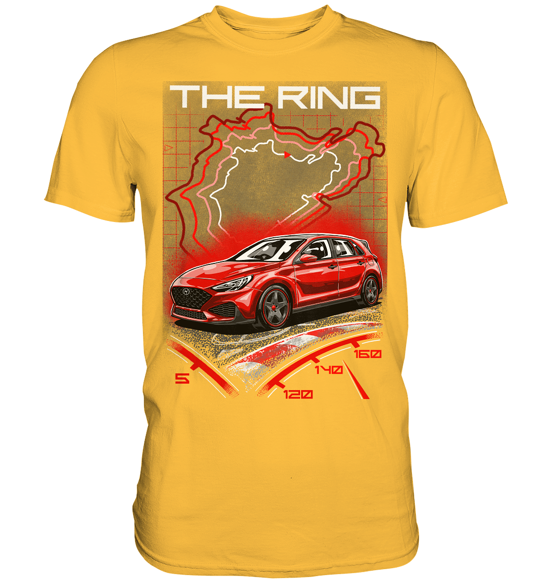 I30 N Nürburgring - Premium Shirt - MotoMerch.de